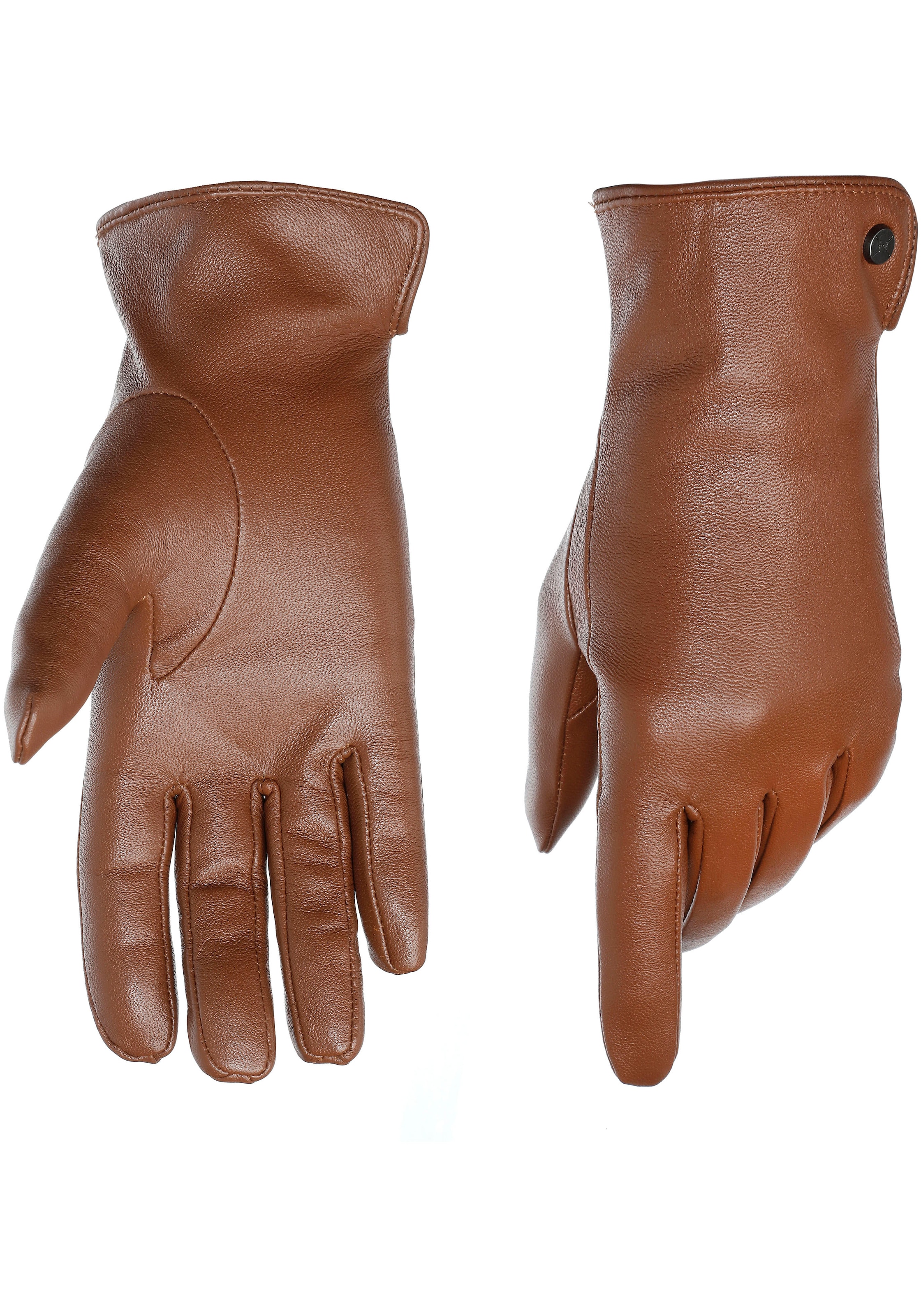bestellen Glattlederhandschuh, BAUR PEARLWOOD | online »Pam«, Lederhandschuhe Seitenschlitz