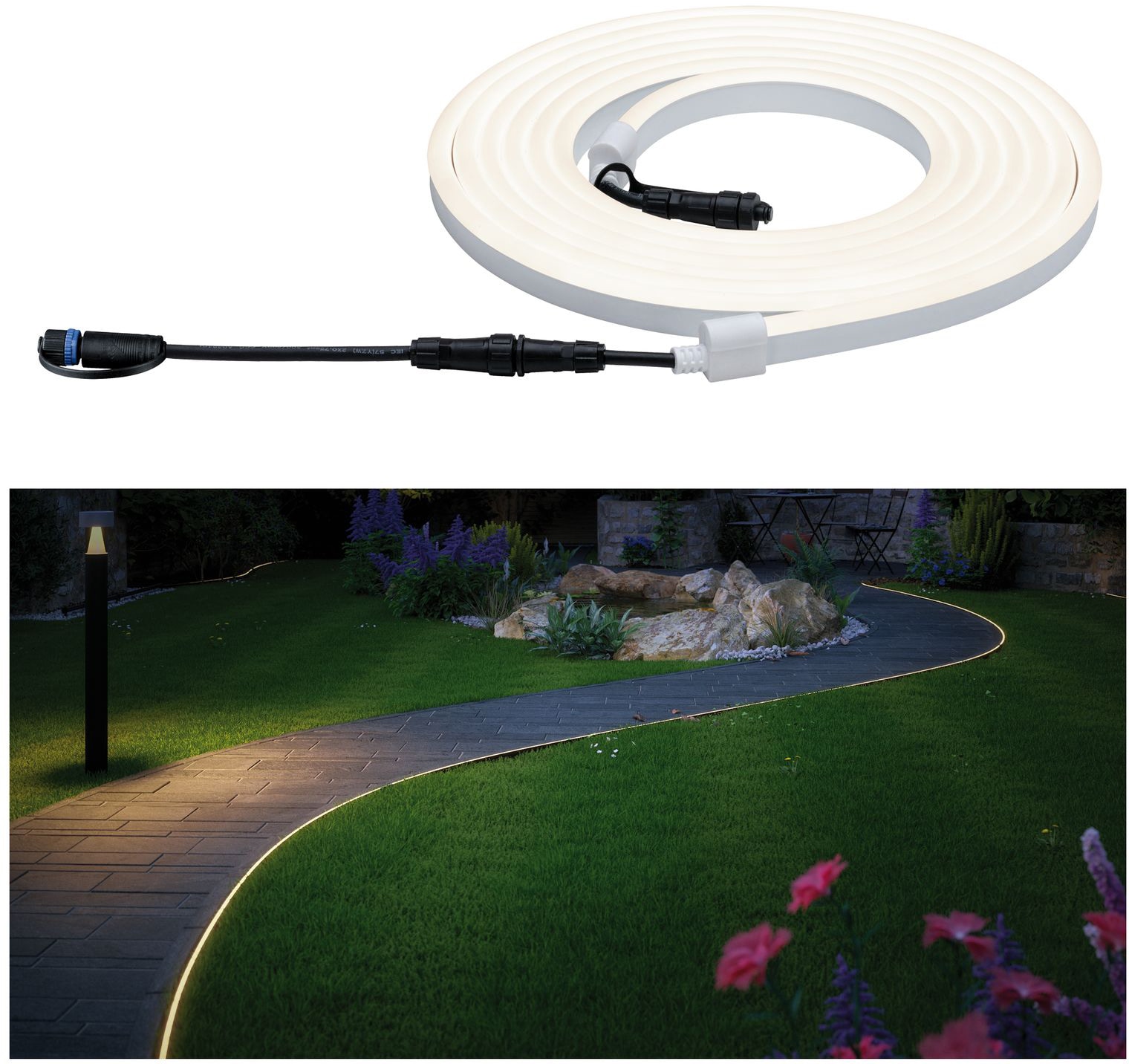 Paulmann LED-Streifen »Outdoor Plug&Shine flexible Neon Stripe«