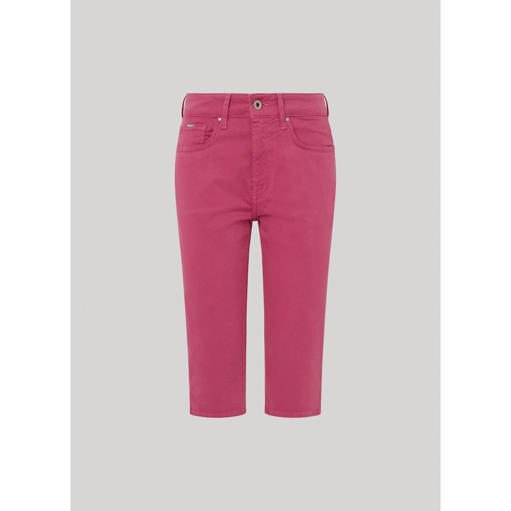 Pepe Jeans Caprijeans »SKINNY CROP«, mit kleinen Schlitzen