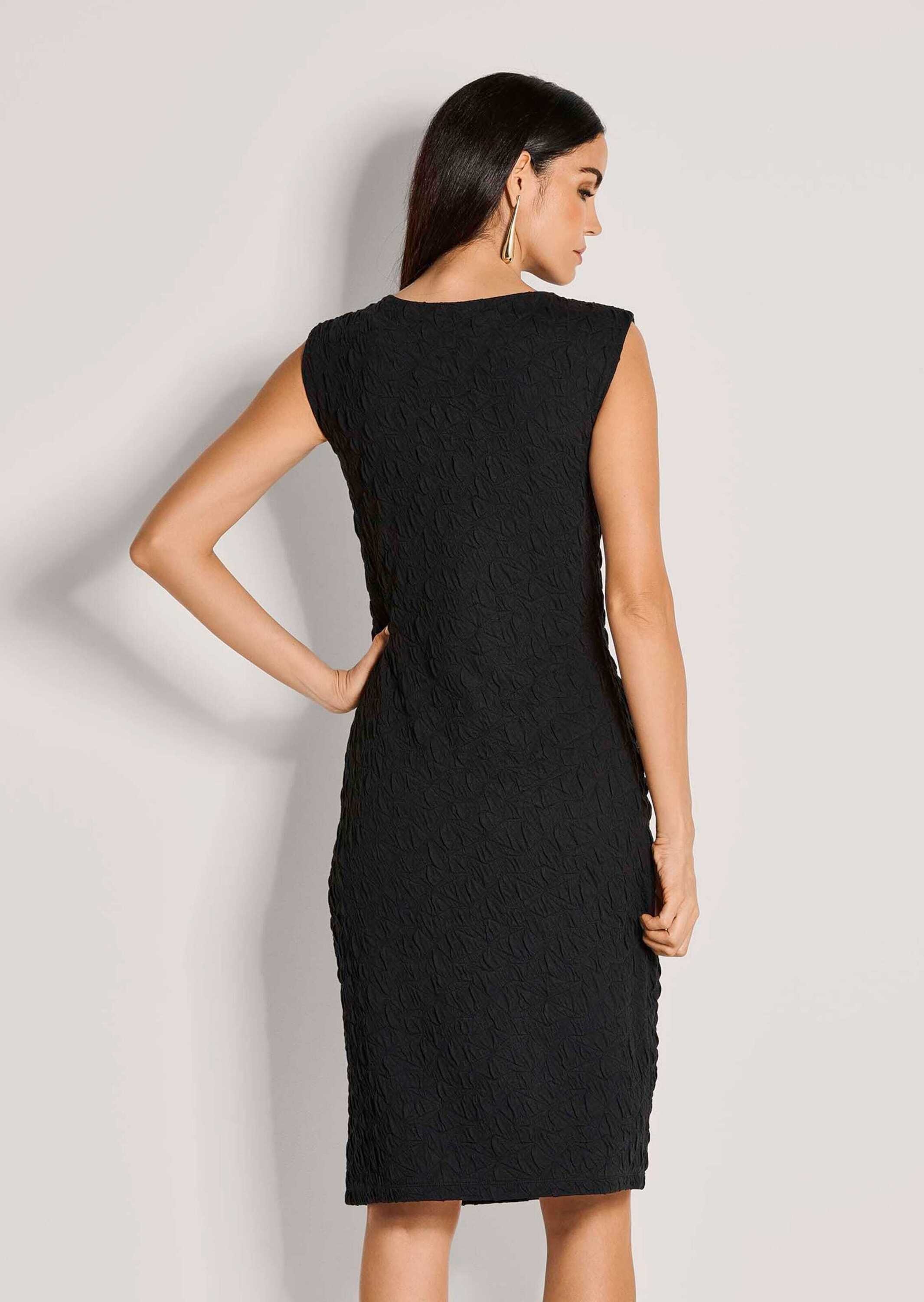 MADELEINE Sommerkleid »Kleid Ärmelloses Etui-Kleid in Struktur-Qualität«