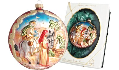 Krebs Glas Lauscha Weihnachtsbaumkugel »Reise nach Bethlehem«, (1 St.), mundgeblasen kaufen