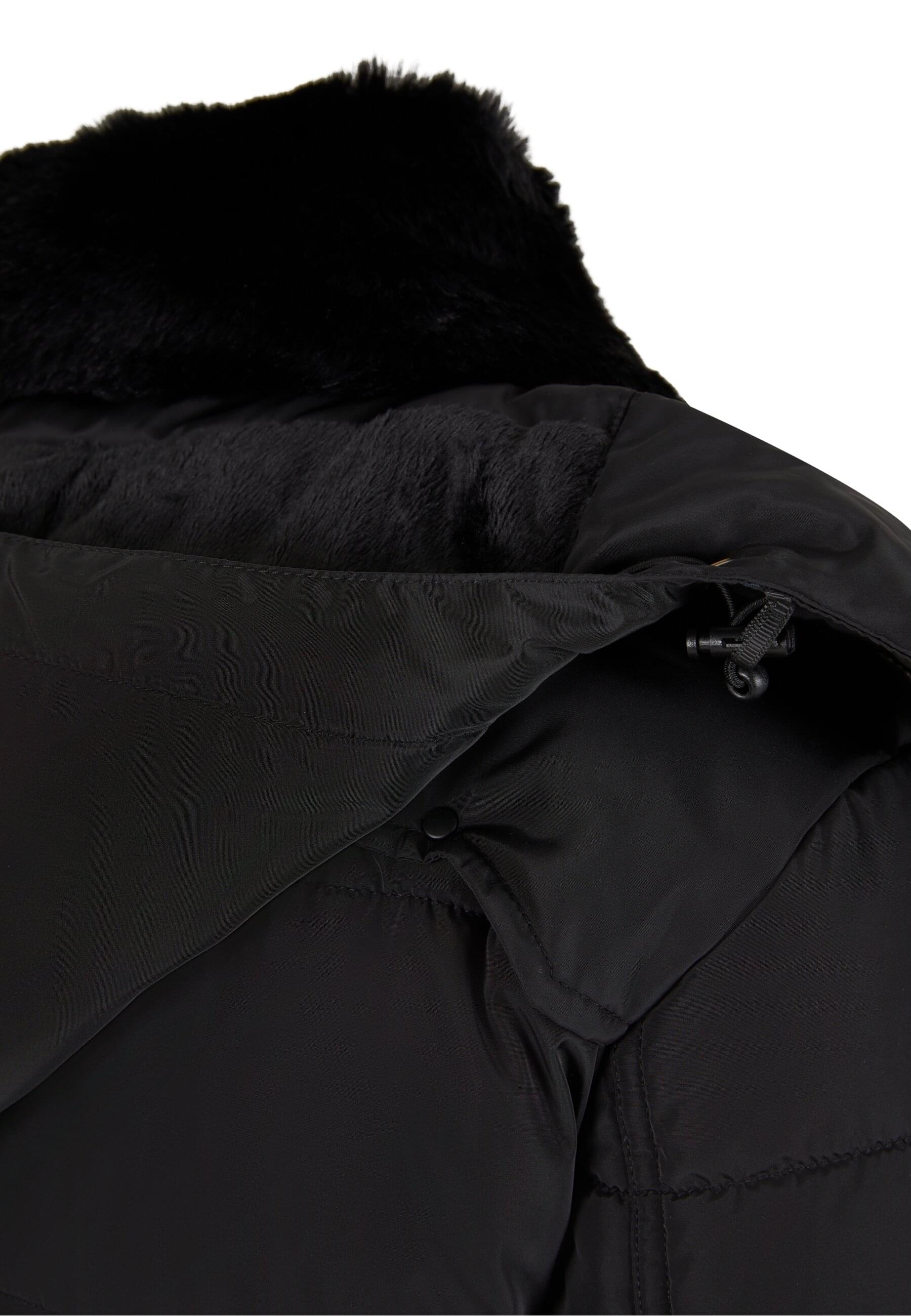 URBAN CLASSICS Winterjacke »Urban Classics Puffer Jacket With Detachable Fur Collar«, (1 St.), ohne Kapuze