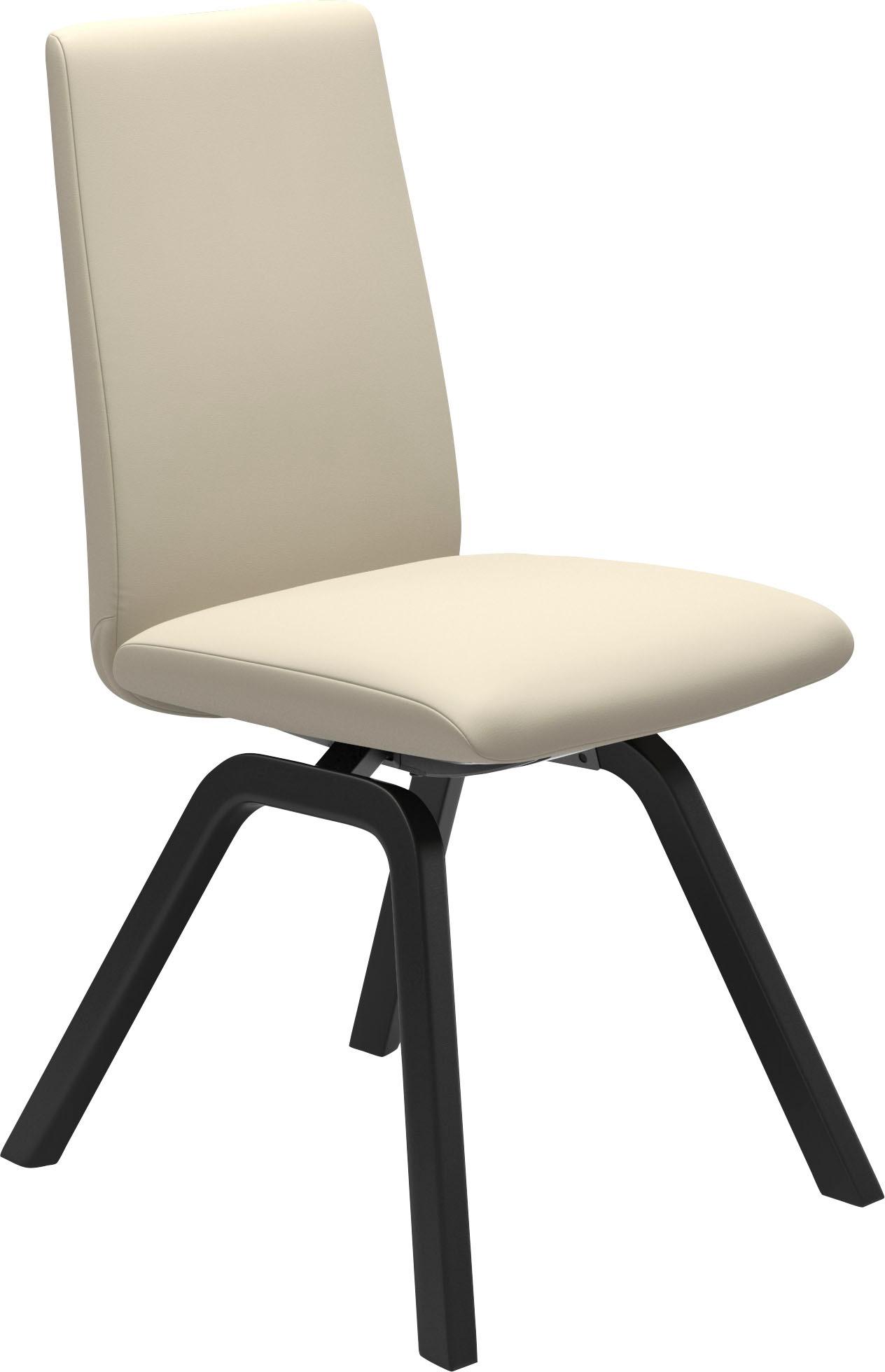 Thumbnail - Stressless Polsterstuhl "Laurel" () Low Back, Größe M, mit schräggestellten Beinen in Schwarz