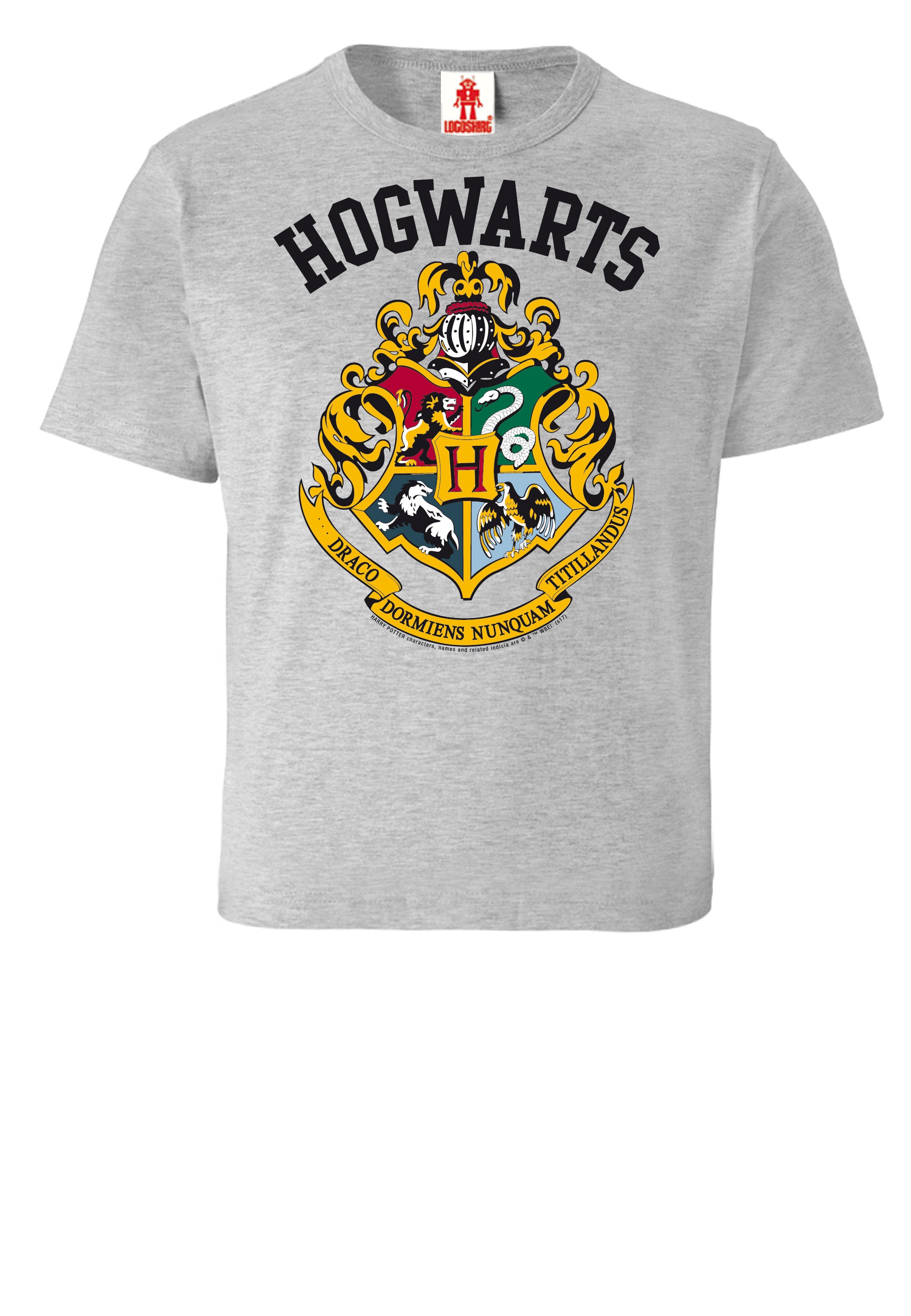 LOGOSHIRT T-Shirt »Hogwarts«, mit lässigem Frontprint