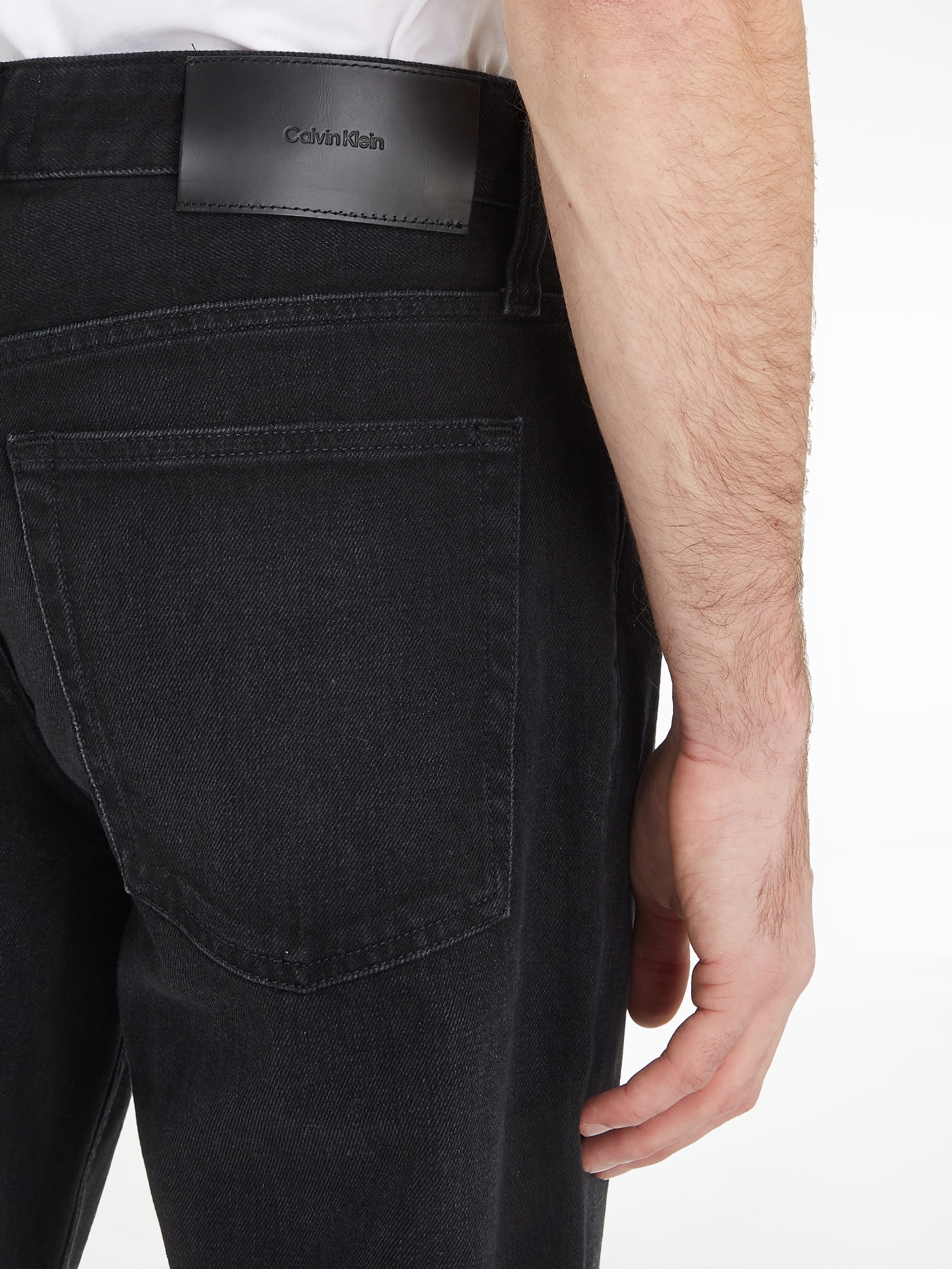 Calvin Klein Slim-fit-Jeans »SLIM FIT RINSE BLACK«, im 5-Pocket-Style