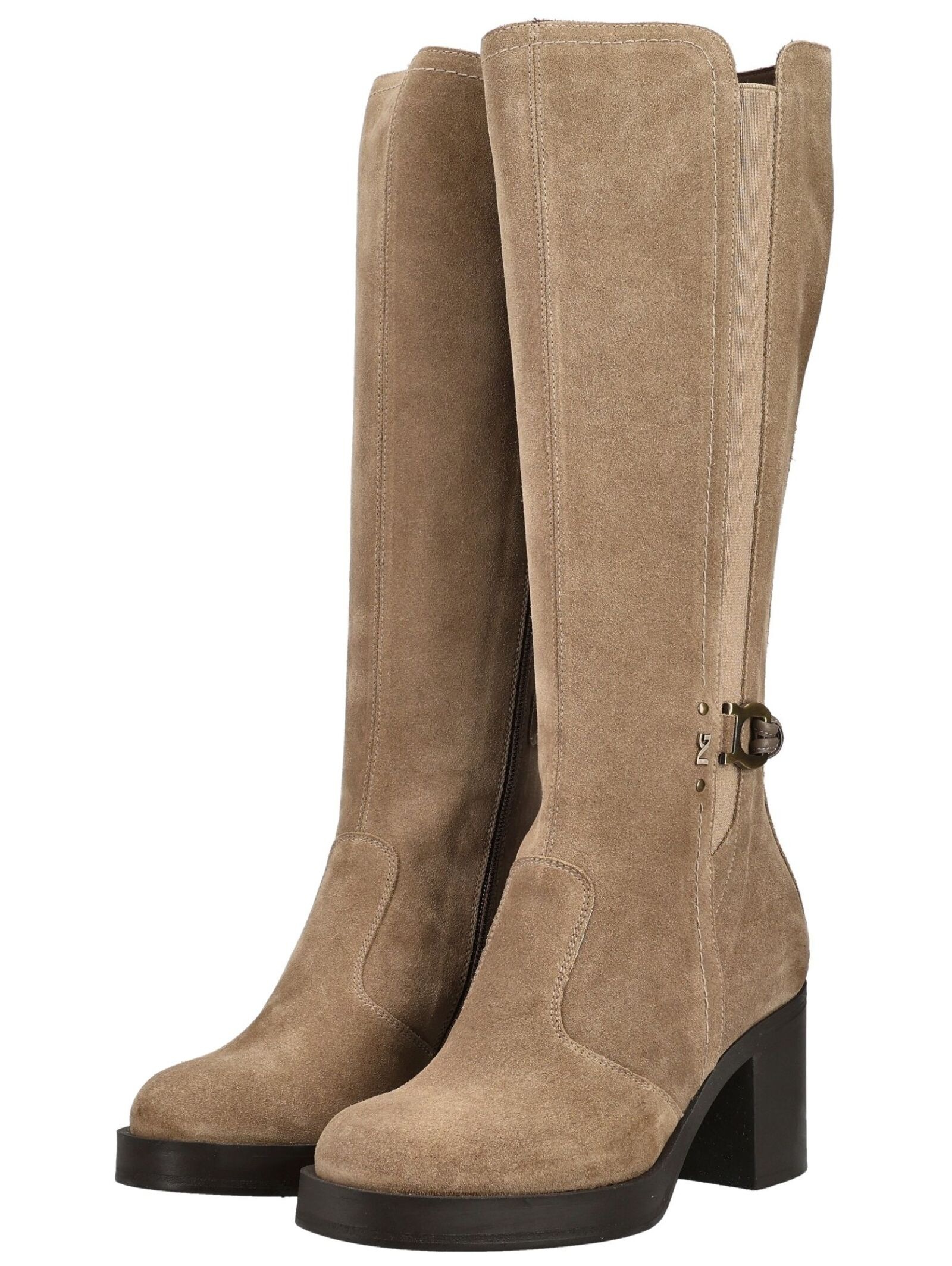 Nero Giardini High-Heel-Stiefel »Nero Giardini Stiefel Veloursleder/Textil«
