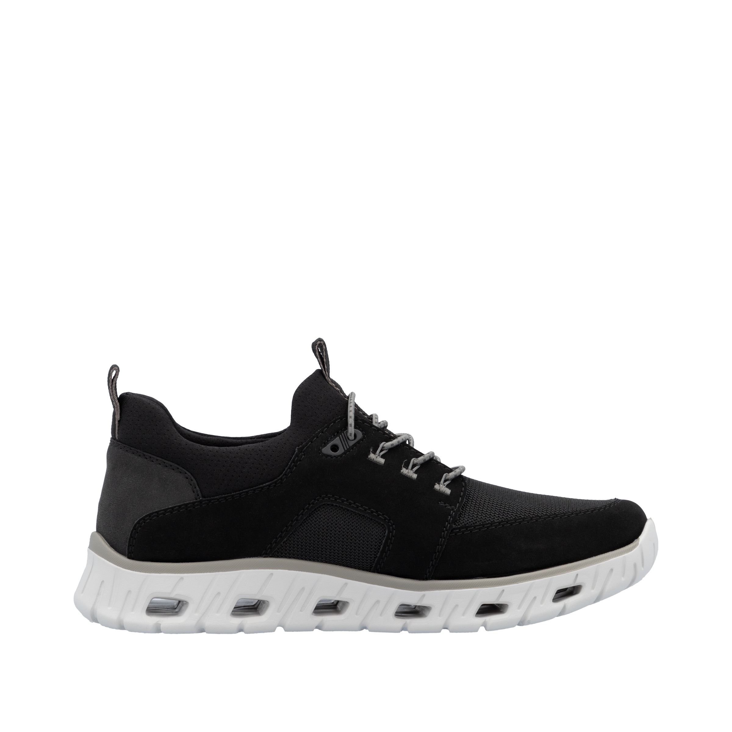 RIEKER Sport Slip-On Sneaker, Freizeitschuh, Halbschuh, Slipper mit Anziehlaschen