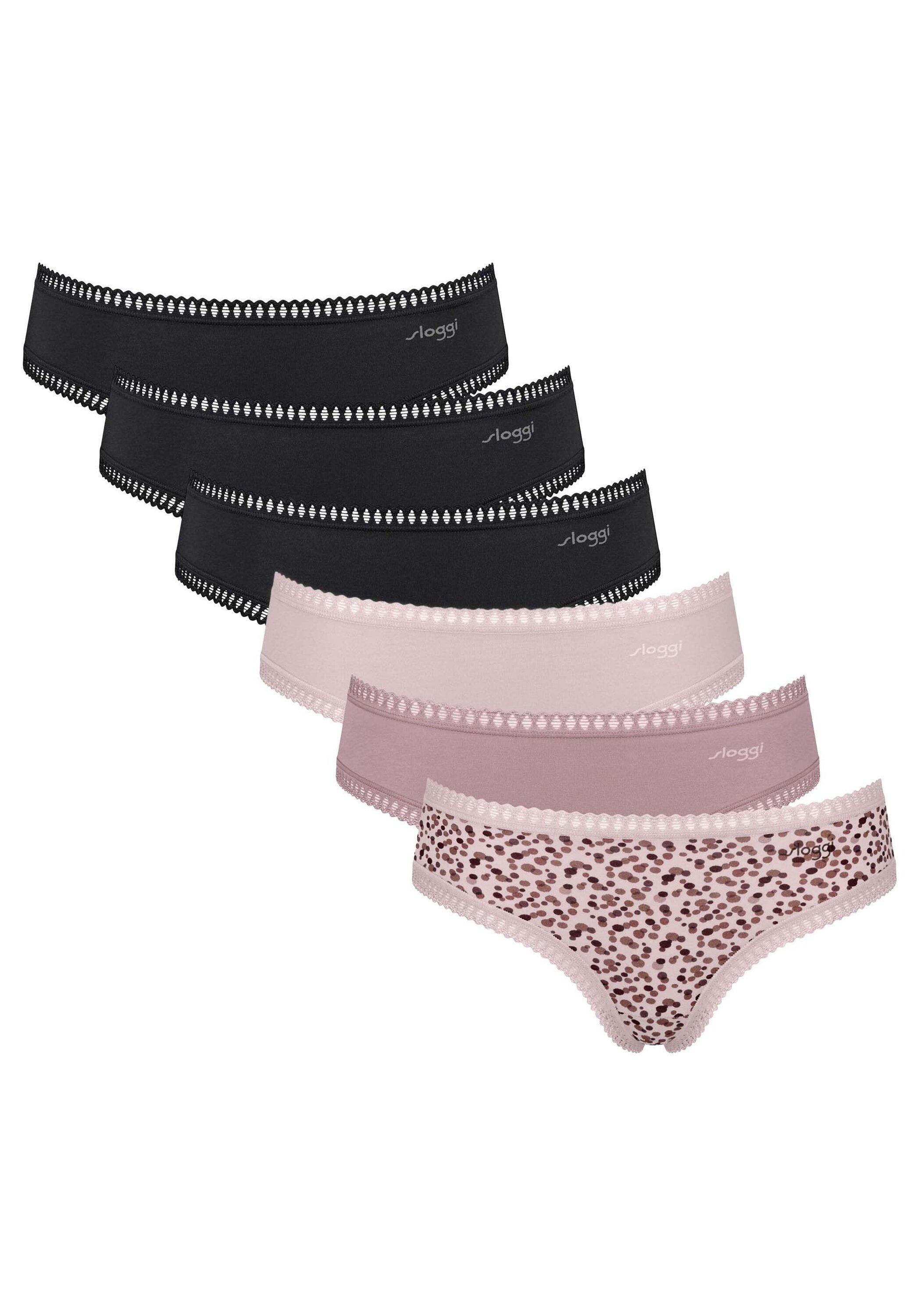 sloggi Slip "Slip GO Crush Hipster C6P 6er Pack"