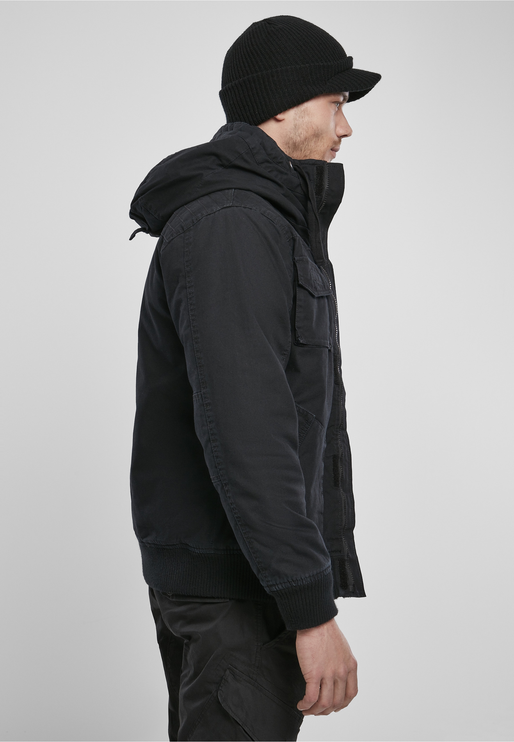 Brandit Winterjacke »Brandit Herren Bronx Winter Jacket« 1 Stk. tlg. mit Kapuze
