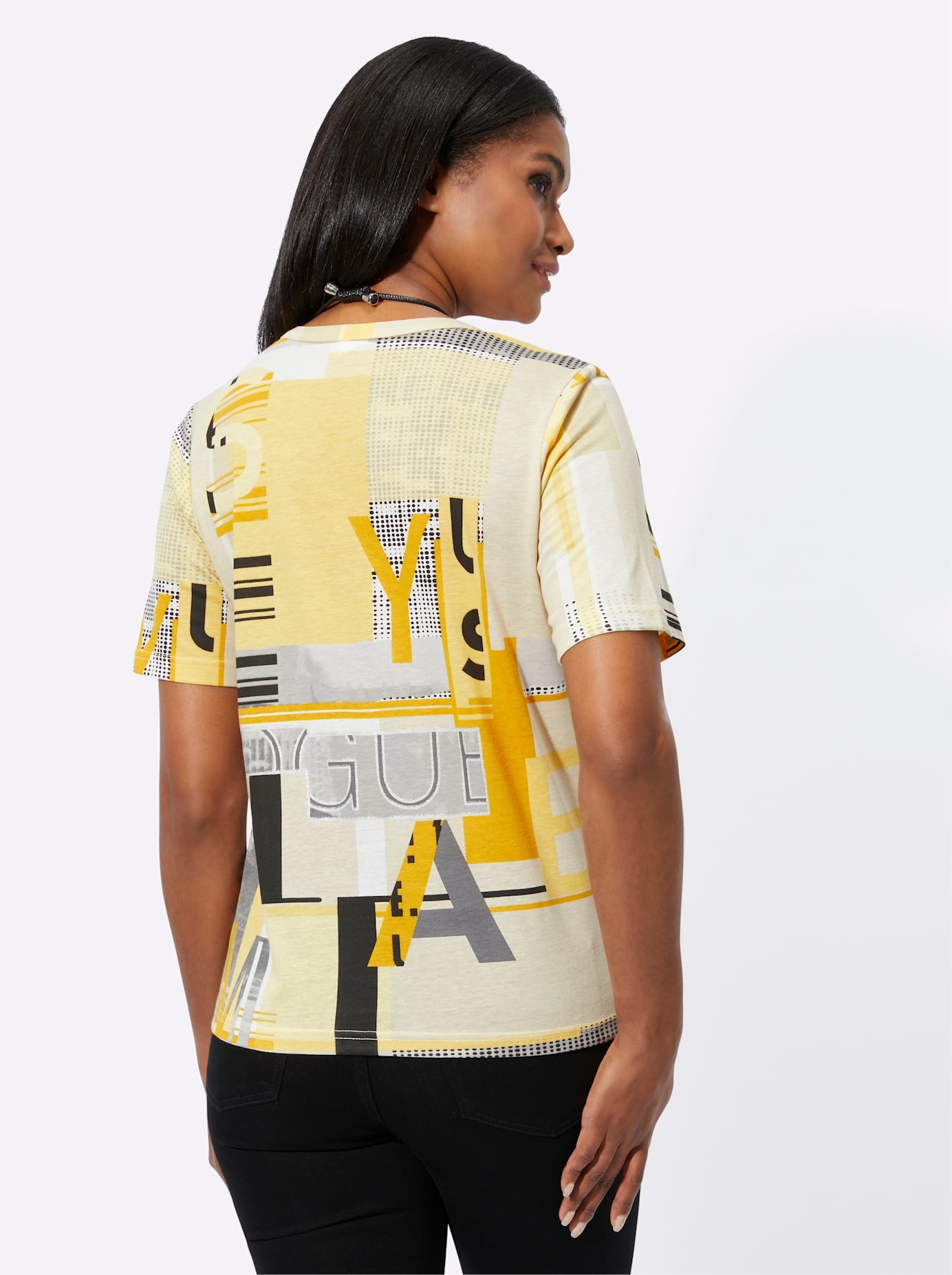 Inspirationen T-Shirt »Kurzarm-Shirt«, (1 tlg.)
