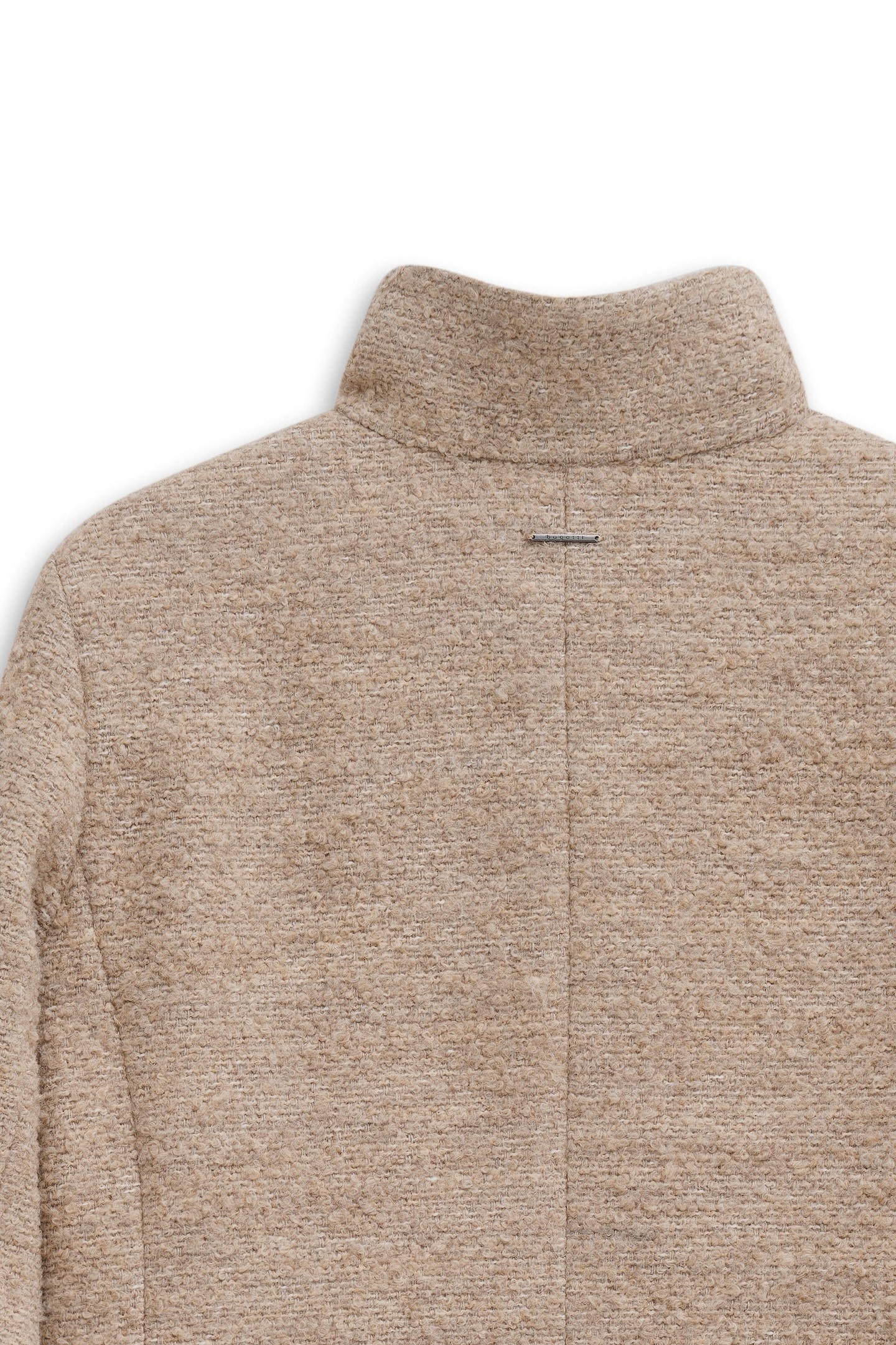 bugatti Wollmantel »Modern Fit«, mit Flexcity Stretch und Stehkragen