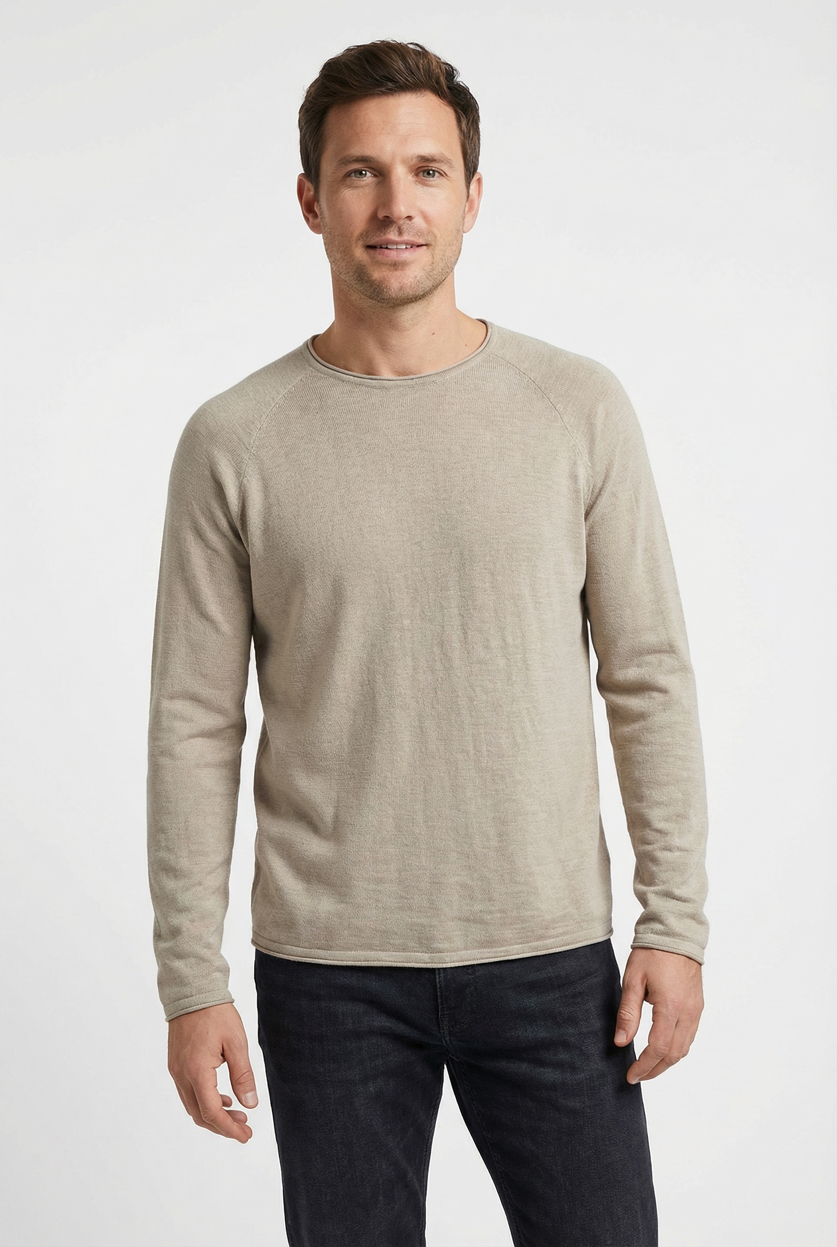 Jack & Jones Strickpullover "JJBREEZE KNIT CREW NECK" günstig online kaufen