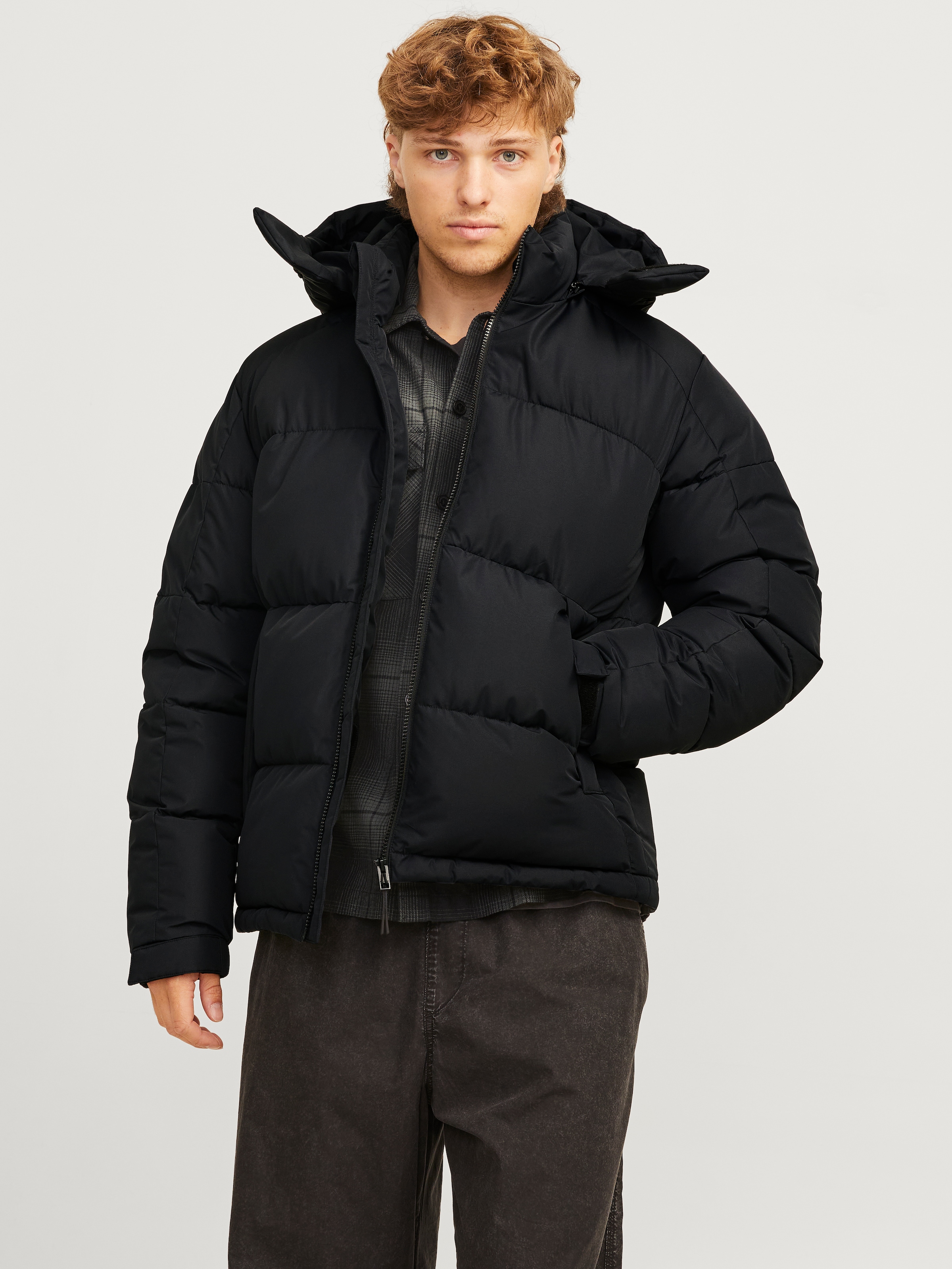 Jack & Jones Steppjacke "JCOAERO PUFFER SN", mit Kapuze günstig online kaufen