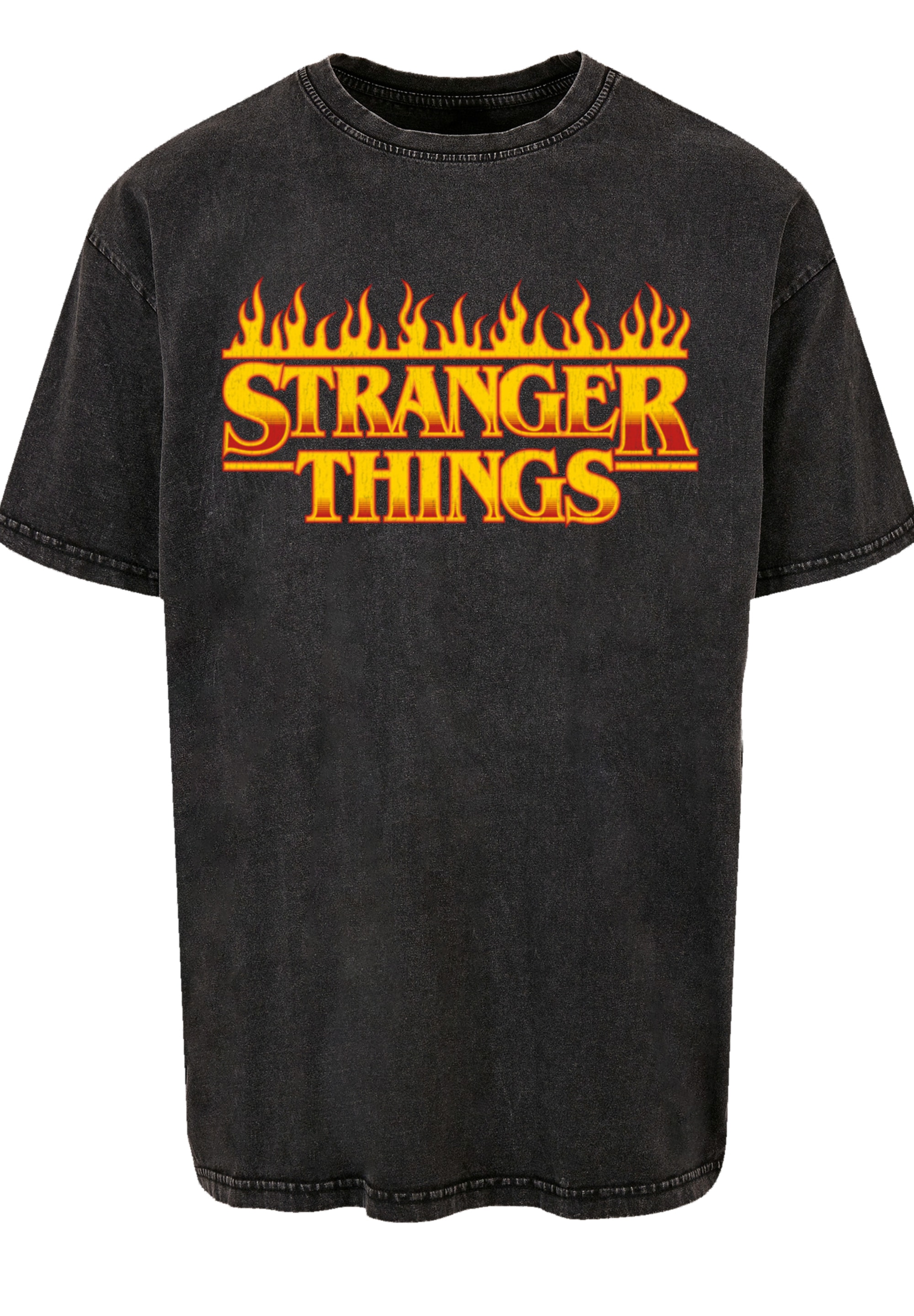 F4NT4STIC T-Shirt »Stranger Things Fire Logo Women Netflix TV Series«, Premium Qualität