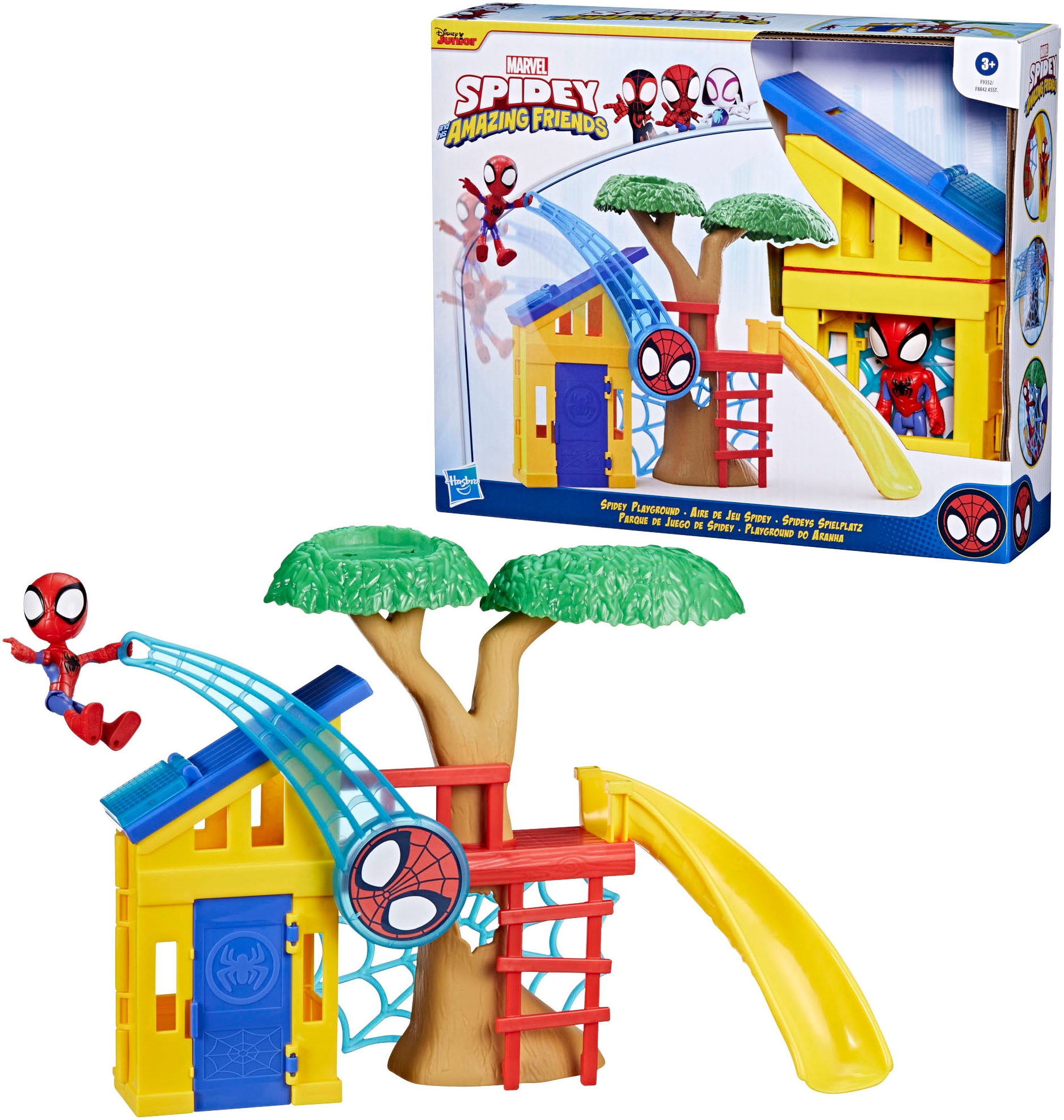 Hasbro Spielwelt »Marvel Spidey und seine Super-Freunde, Spideys Spielplatz«