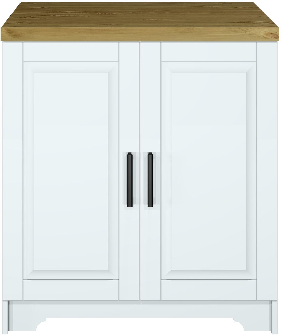 Home affaire Unterschrank »Meliss« aus massiver Kiefer, Breite 80 cm, Soft-Close-Funktion