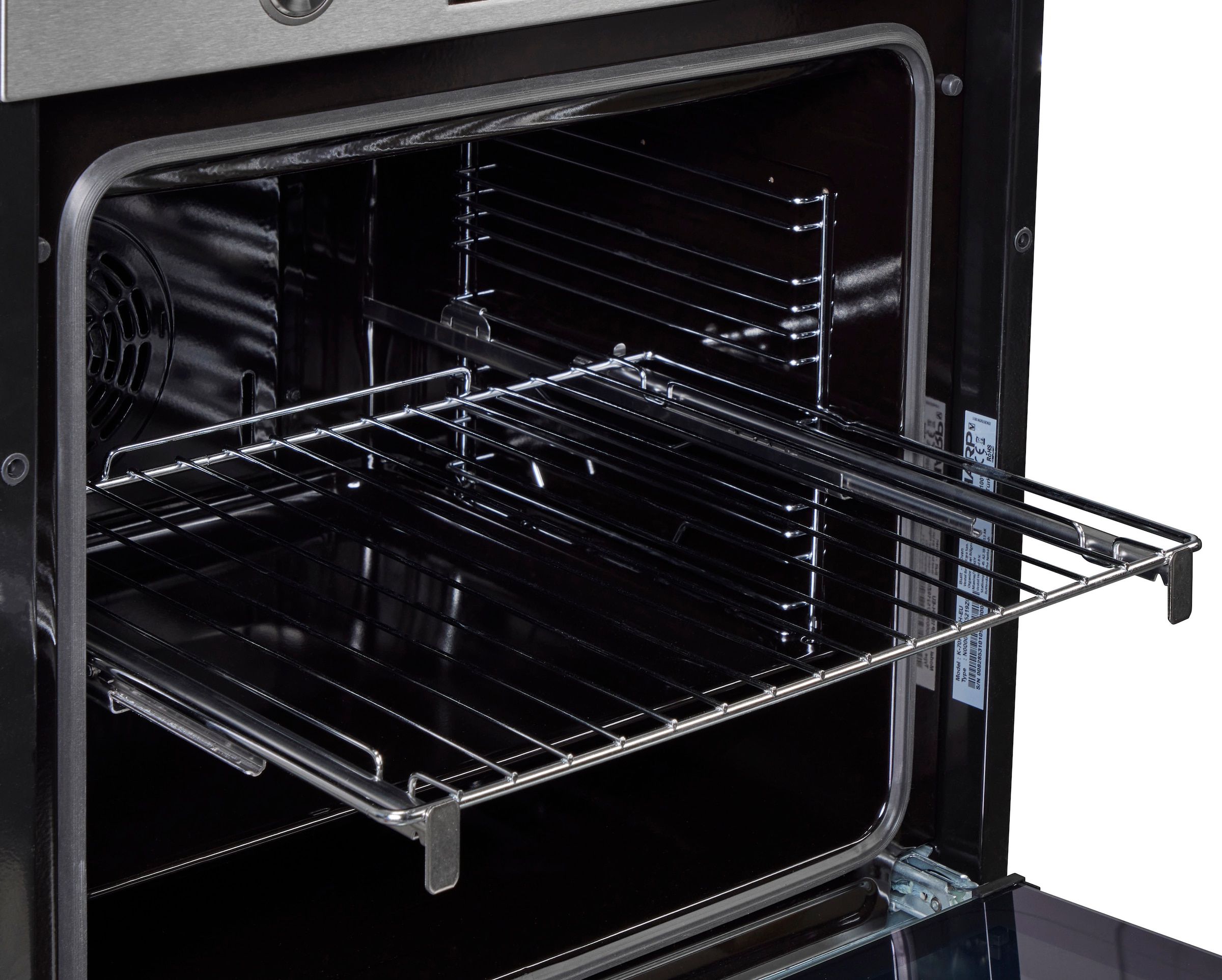 Sharp Einbaubackofen  »K-70P19INH-EU«, mit Vollauszug, SoftClosing