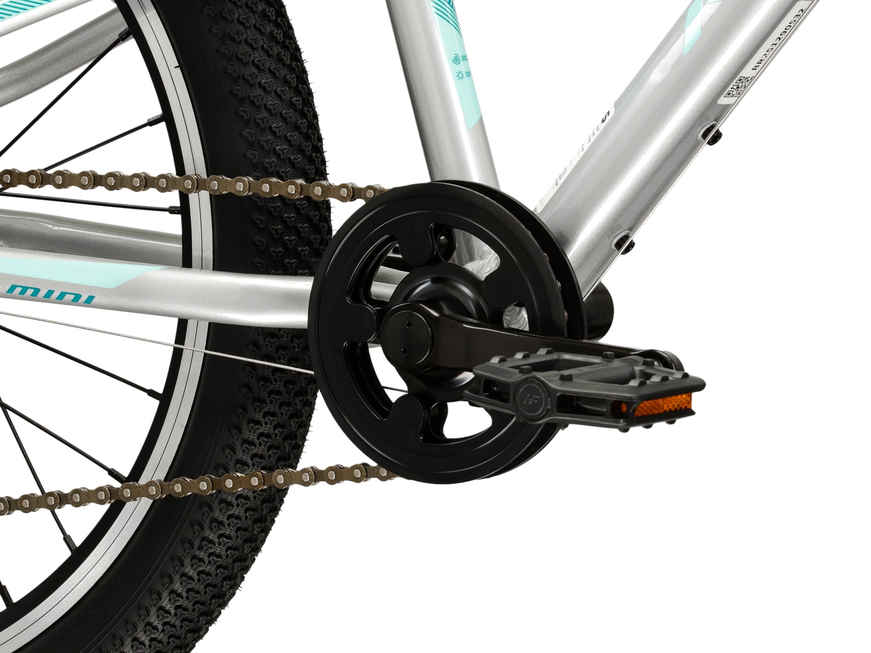 Kross Kinderfahrrad »KROSS Kinderrad 20" Lea Mini 1.0 Silber 6 Gänge« 6 Gang Shimano RV200 Schaltwerk Kettenschaltung Rahmen aus Aluminium Performance