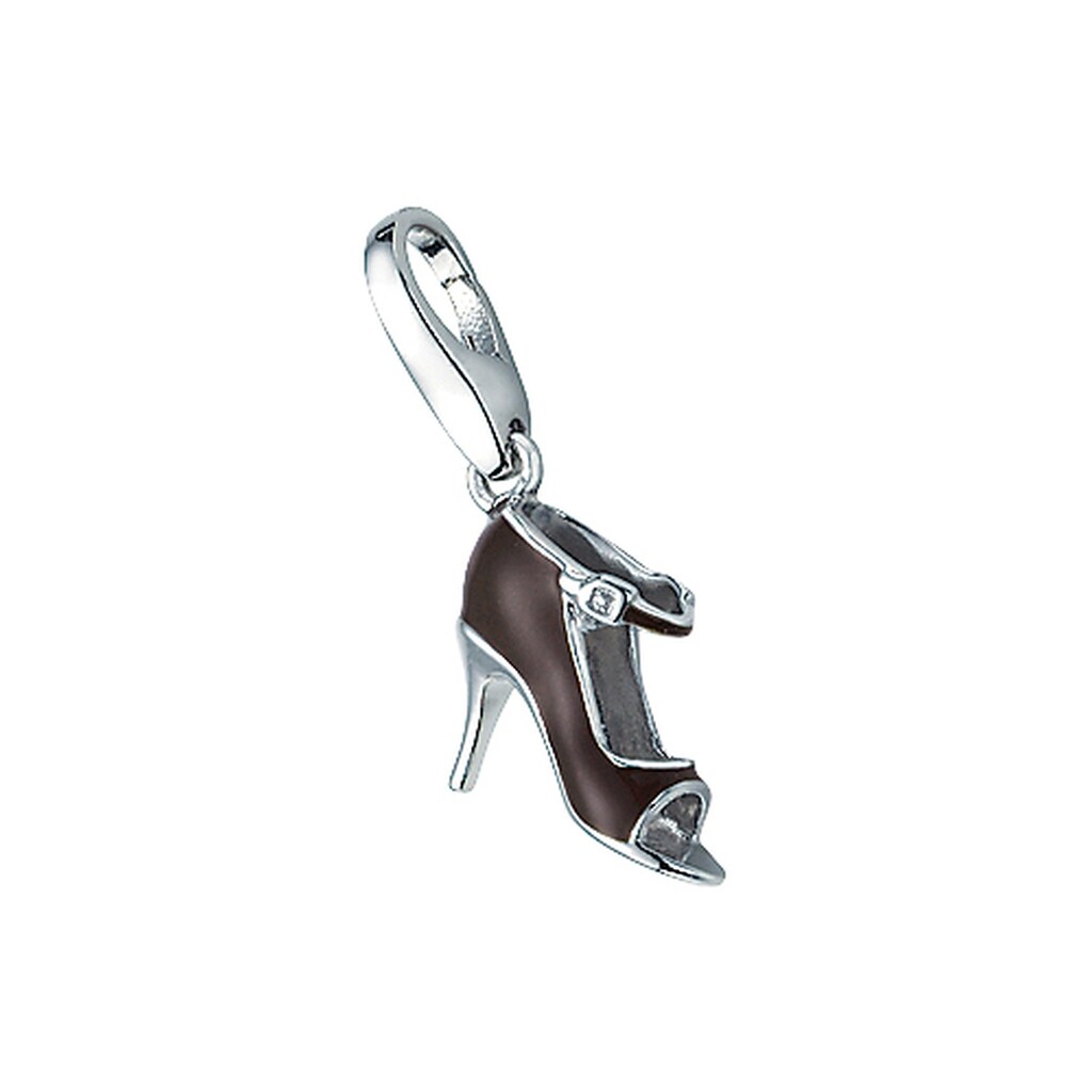 GIORGIO MARTELLO MILANO Charm-Einhänger »Sandale mit Kaltemaille, Silber 925«