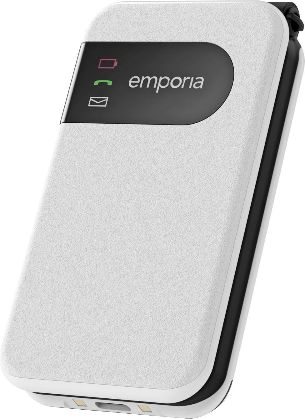 Emporia Klapphandy »emporiaSIMPLICITYglam.4G«, weiß, 7,11 cm/2,8 Zoll, 0,12 GB Speicherplatz