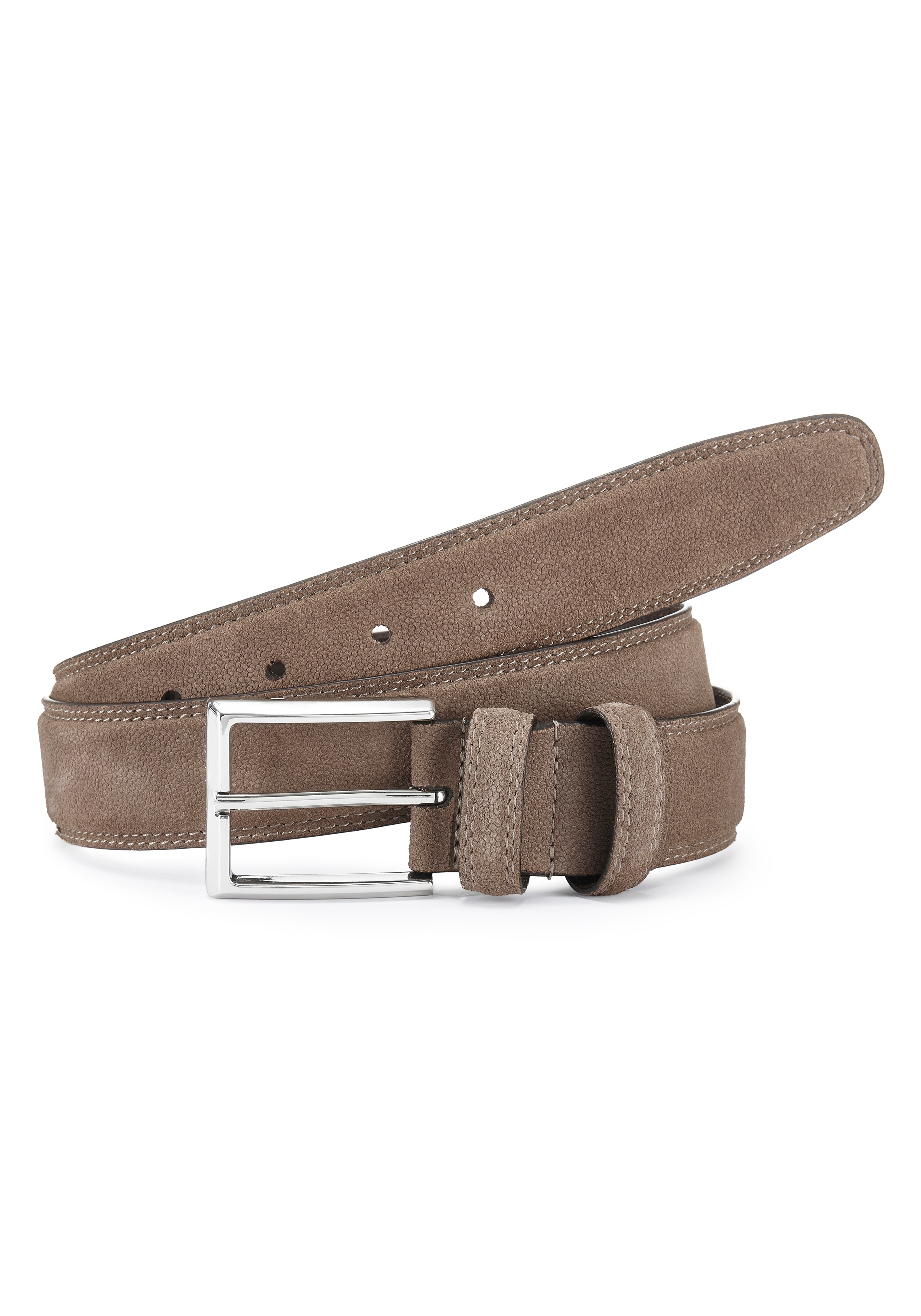 John Devin Hüftgürtel "Ledergürtel, Hosengürtel, Jeansgürtel, Anzuggürtel, Herrengürtel" NEU Gürtel für Jeans & Hosen aus hochwertigem Veloursleder