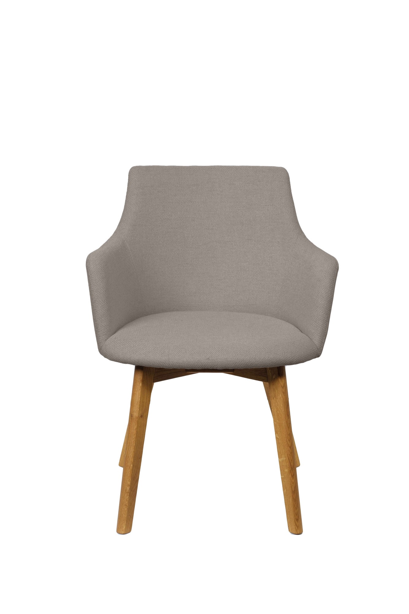 Home affaire Essgruppe »Ena Sitzgruppe für Küche/Esszimmer, Esstisch mit 4 Polsterstühlen 5tlg«, (Set, 5 tlg., 5-tlg), Stuhlbeine in Eiche Natur oder Buche Schwarz, Tisch 180 cm, U-Gestell