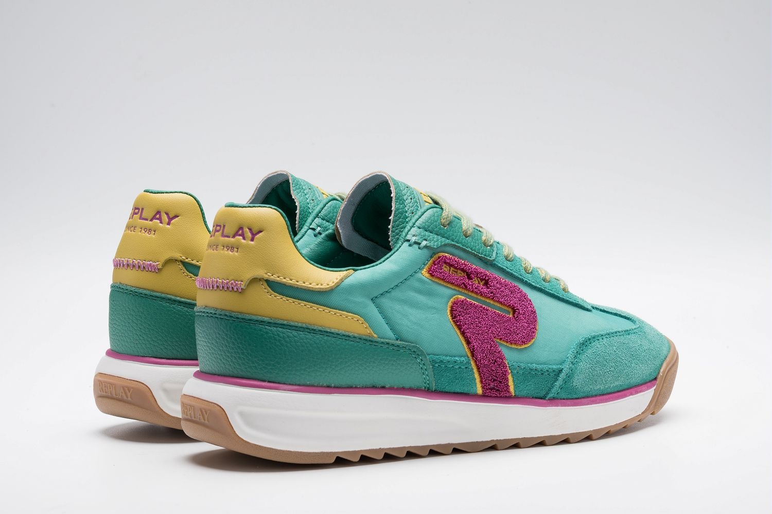 Replay Keilsneaker Trend-Sneaker, Halbschuh, Schnürschuh mit Profilsohle günstig online kaufen