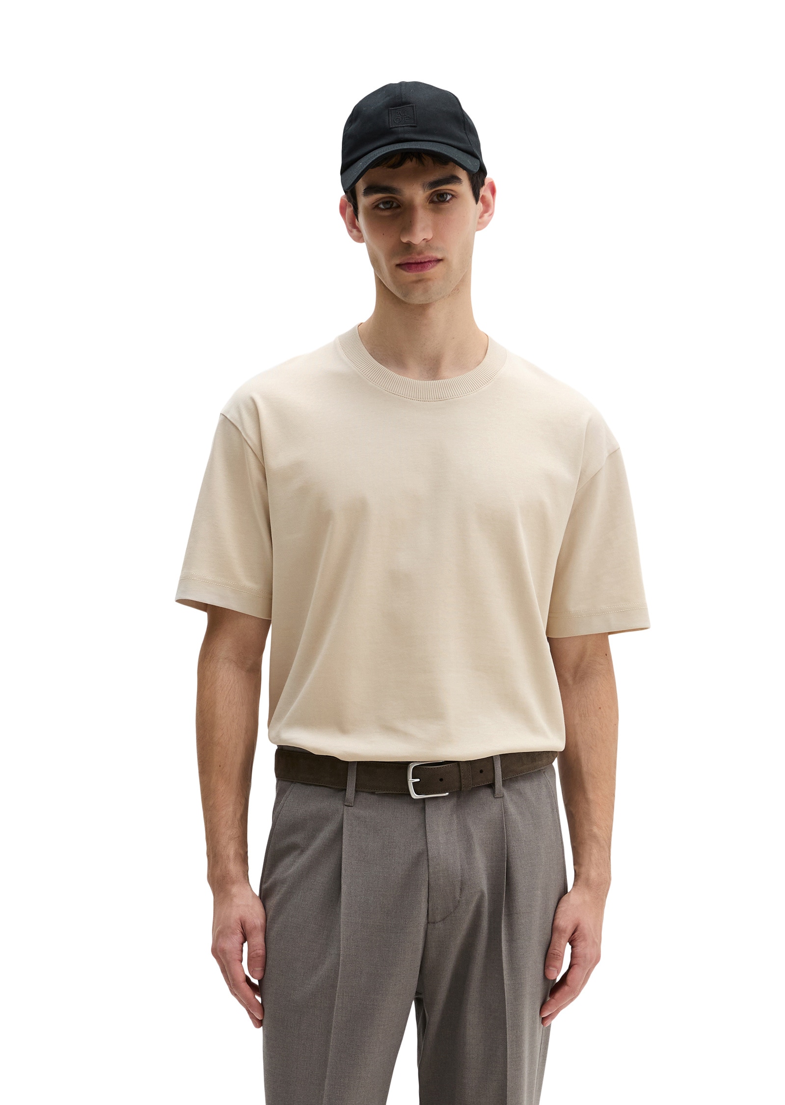 Marc OPolo T-Shirt "aus schwerem Bio-Baumwoll-Jersey"