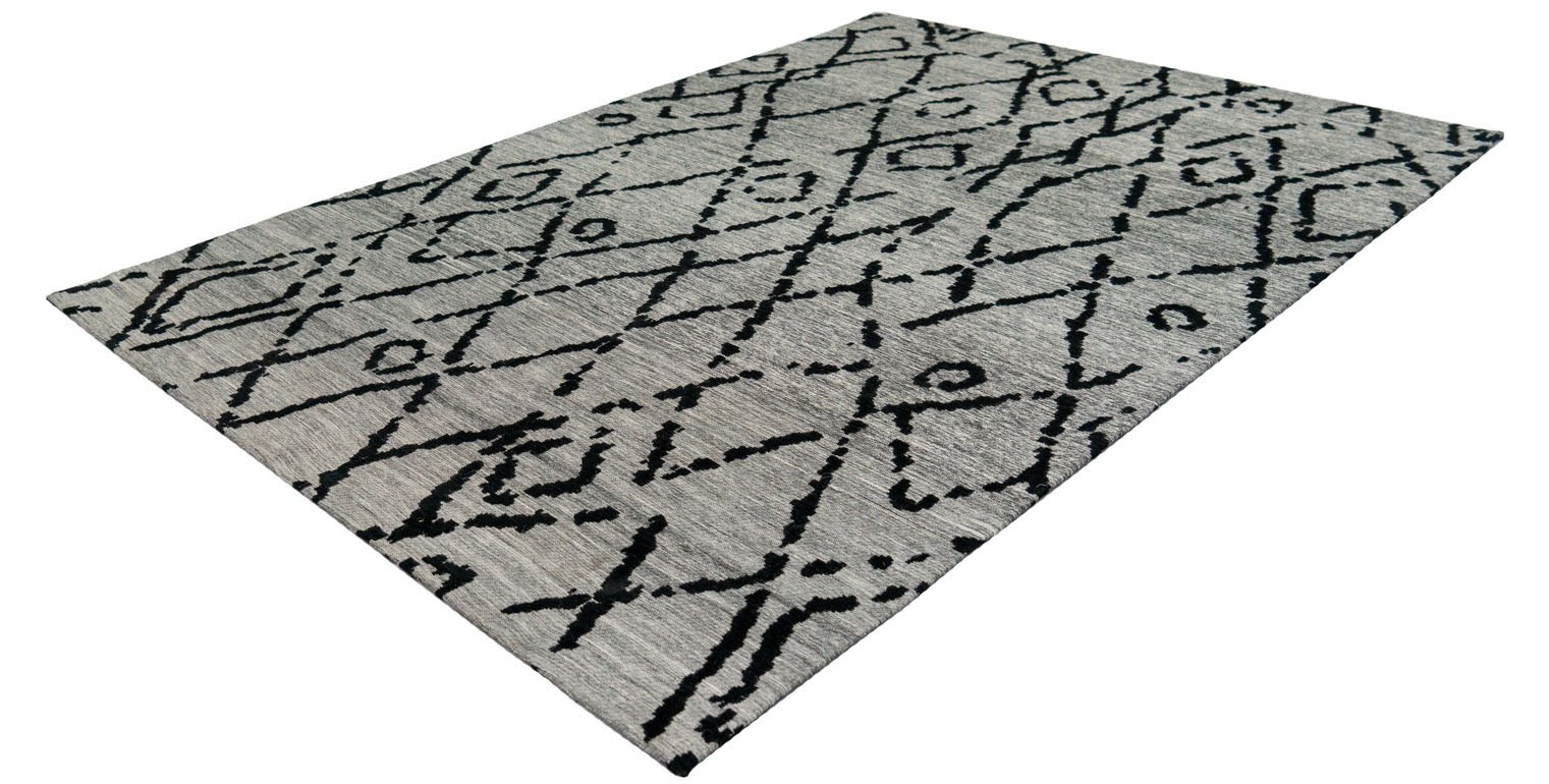 Thumbnail - Kayoom Teppich "River 110" rechteckig 10 mm Höhe Jacquard, Retro- und Vintage-Design, Baumwollrücken