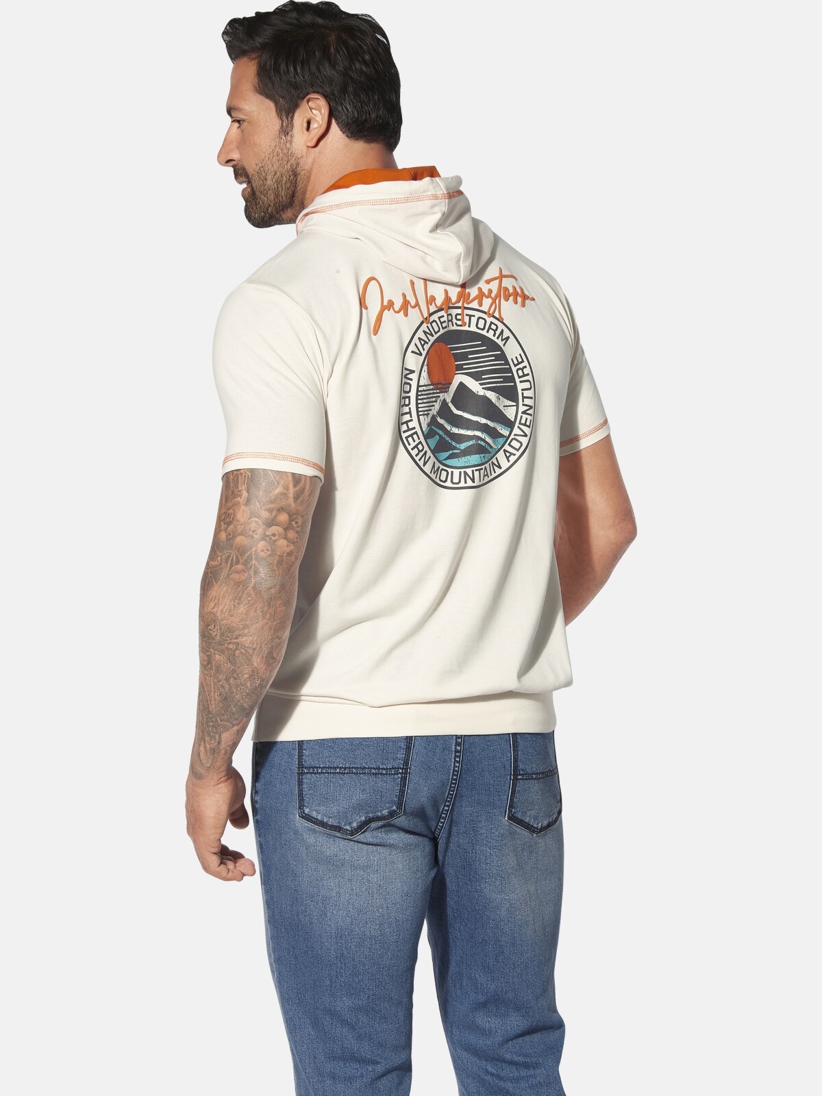 Jan Vanderstorm T-Shirt »T-Shirt OLKJER«