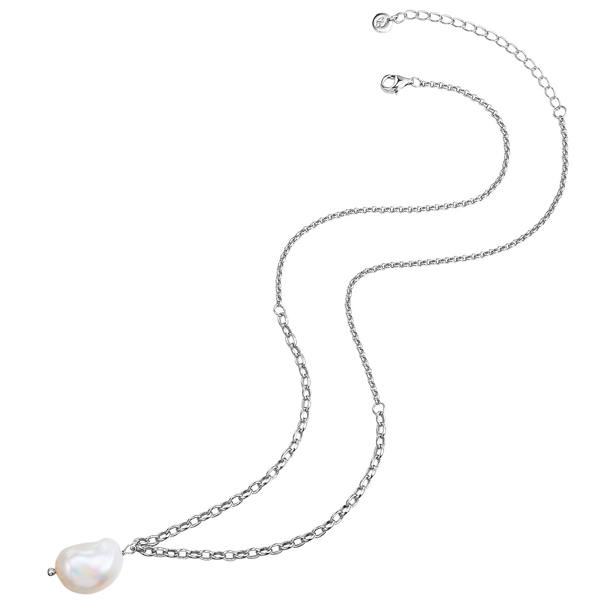 GLANZSTÜCKE MÜNCHEN GSM1577 Necklace Silver 2