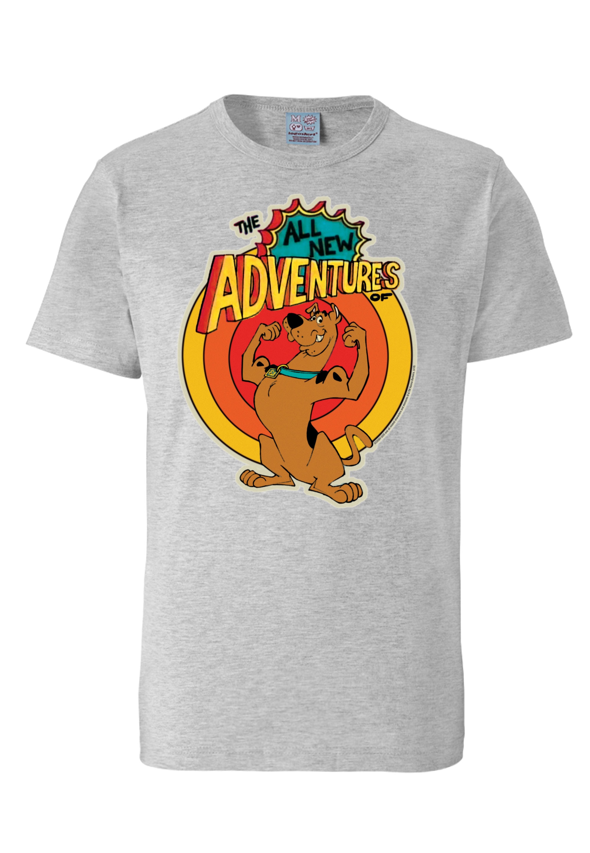 LOGOSHIRT T-Shirt »Scooby Doo - All New Adventures«, mit lustigem Frontprint