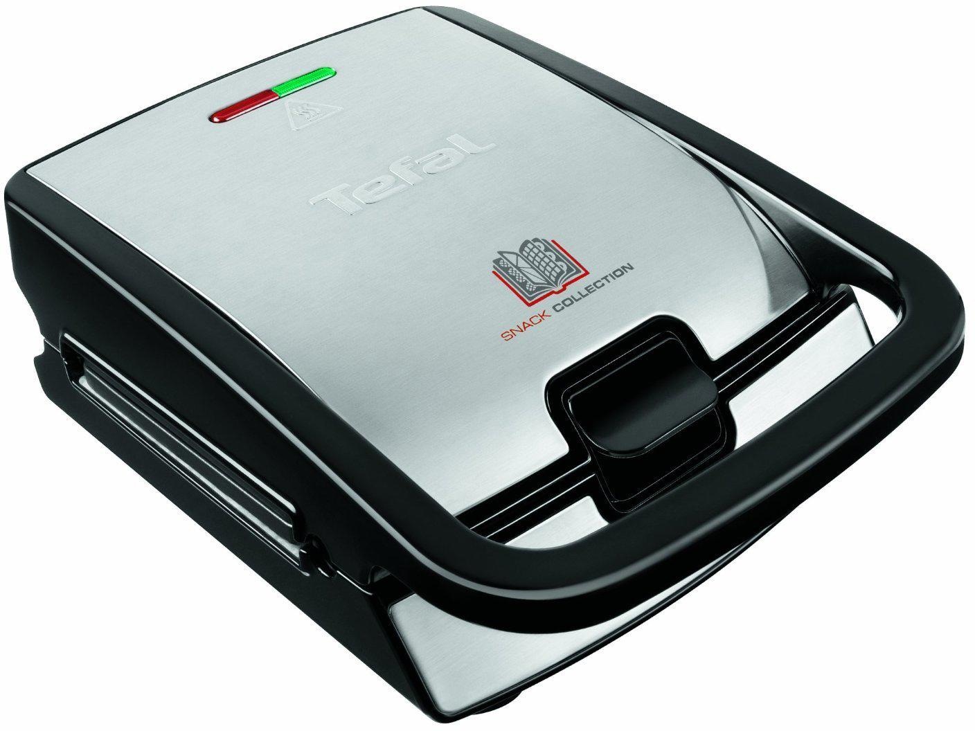 Tefal 2-in-1-Kombi-Waffeleisen "SW852D Snack Collection" 700 W antihaftbesc günstig online kaufen