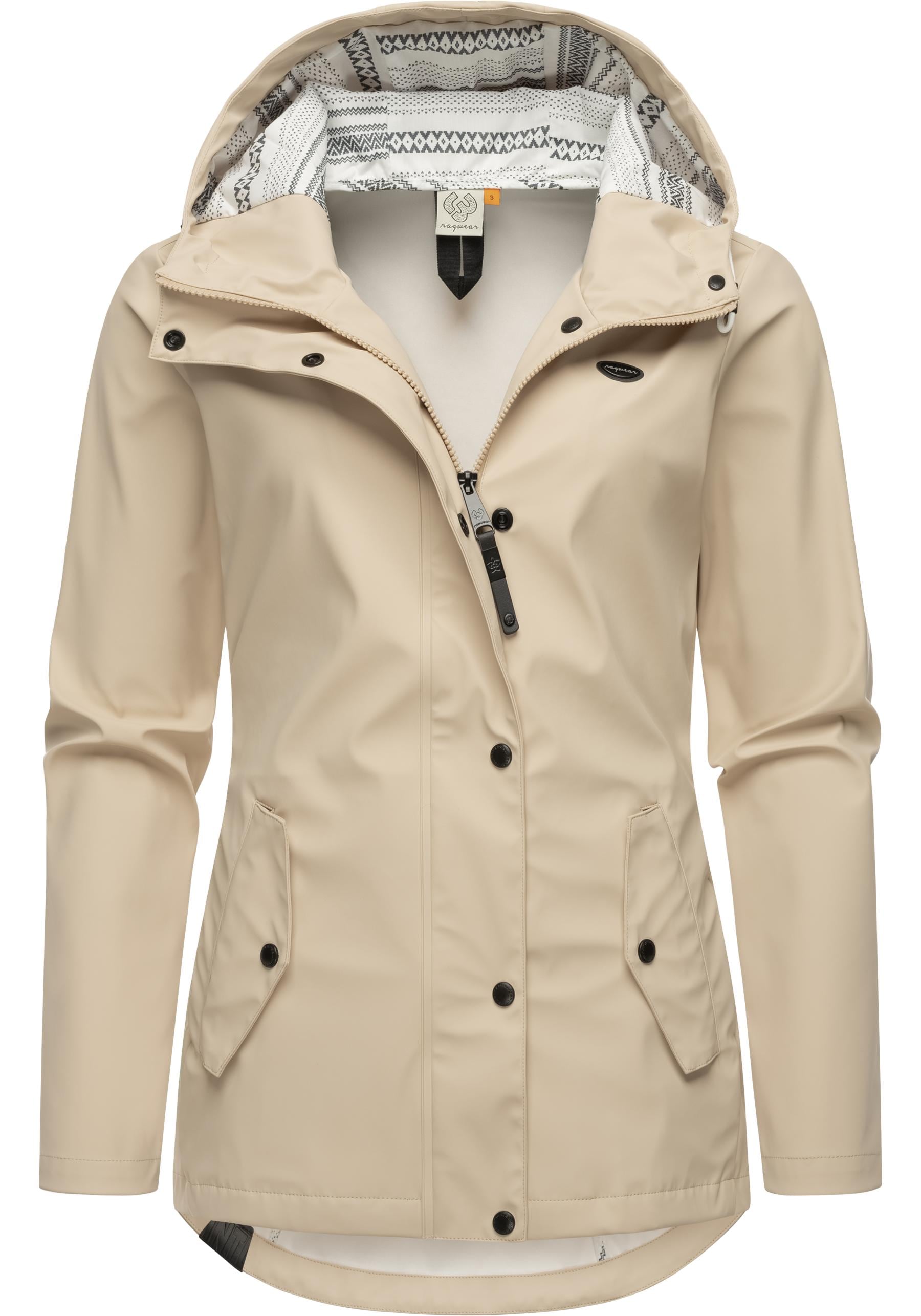 Ragwear Regenjacke "YM-Marge" mitKapuze stylische Übergangsjacke mit großer günstig online kaufen