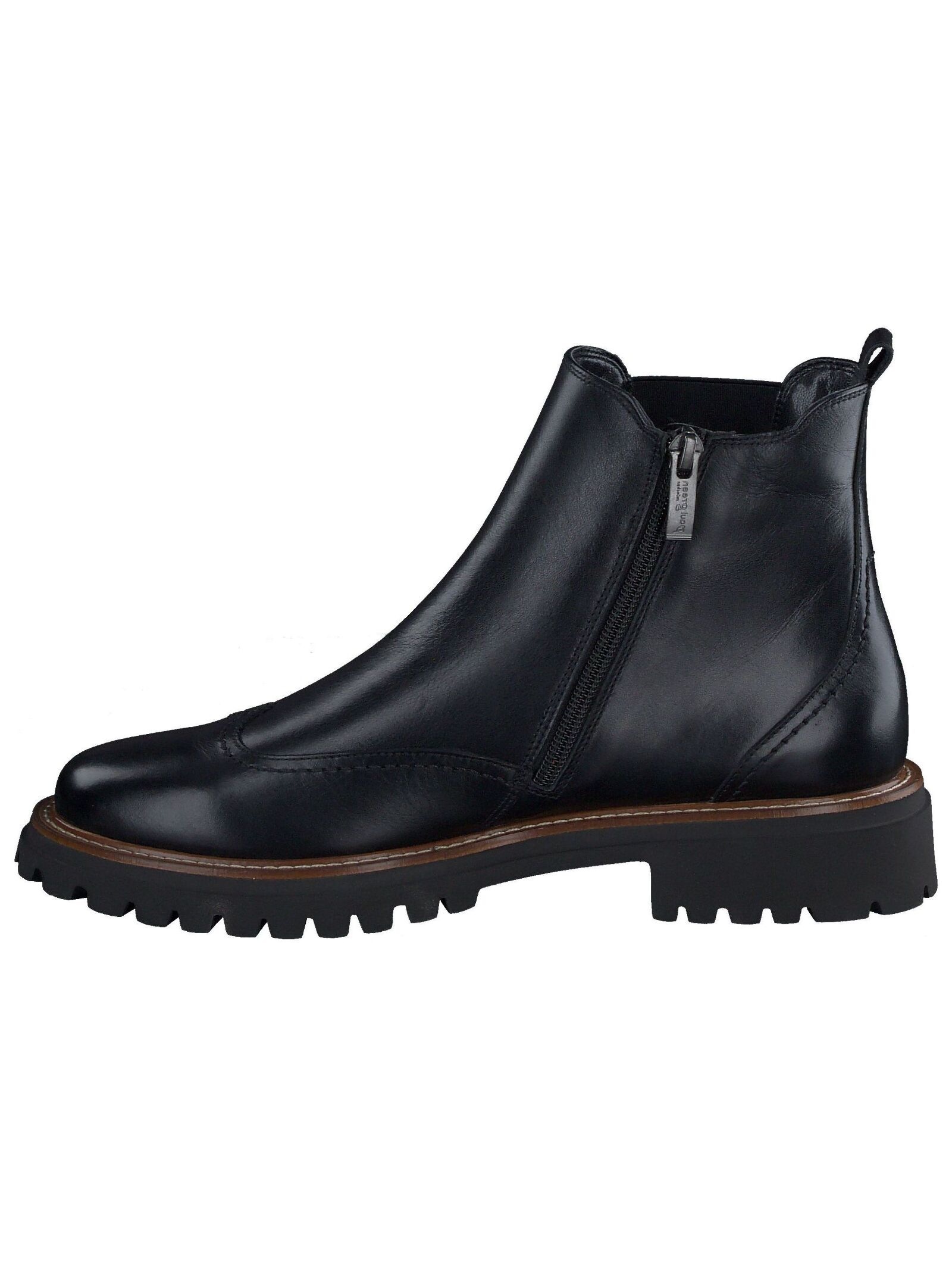 Paul Green Schnürstiefelette "Paul Green Stiefelette Glattleder" günstig online kaufen