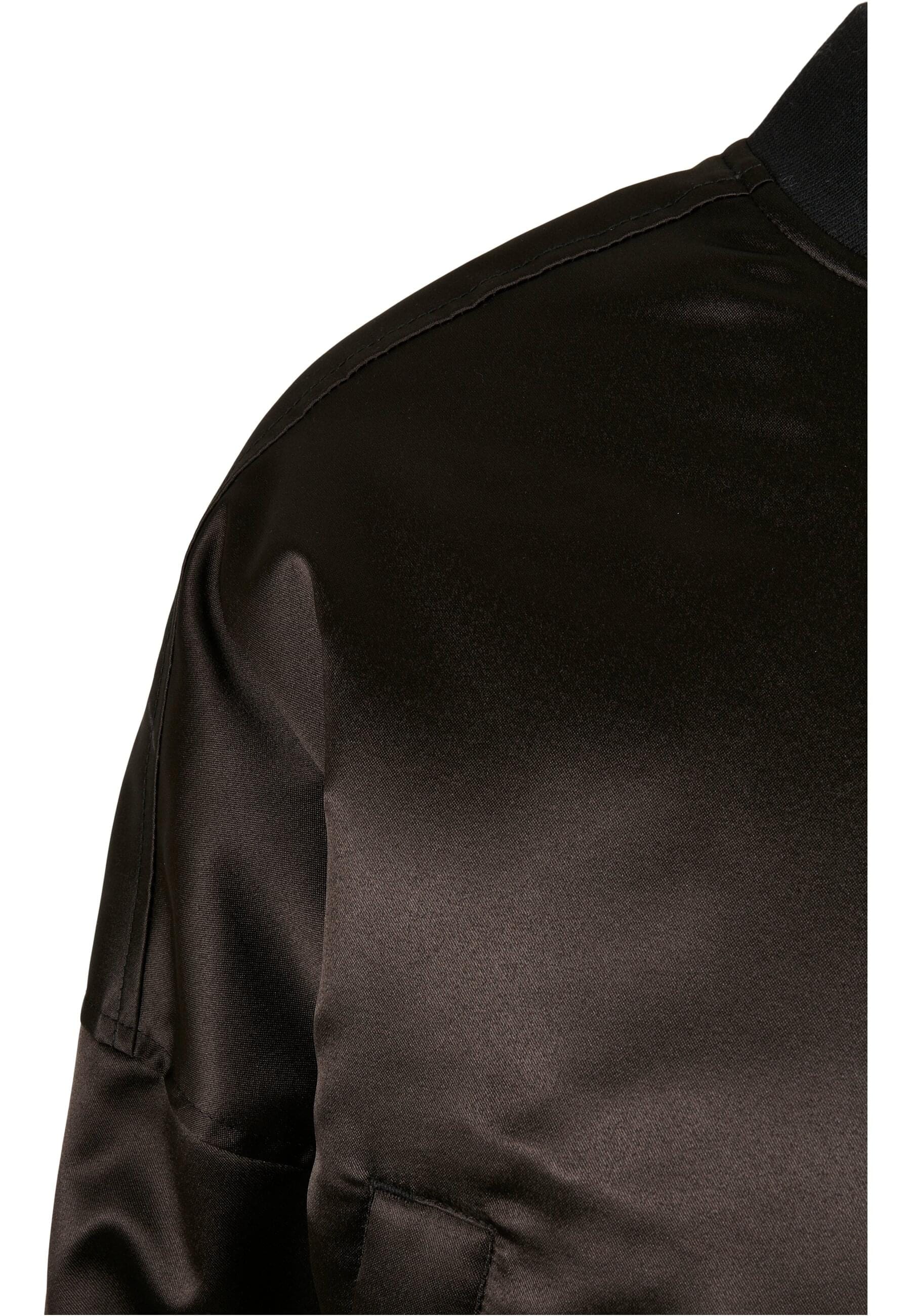 Jacket«, Oversized Short Satin CLASSICS (1 online Kapuze BAUR kaufen Bomber URBAN Ladies ohne »Damen | Bomberjacke St.),