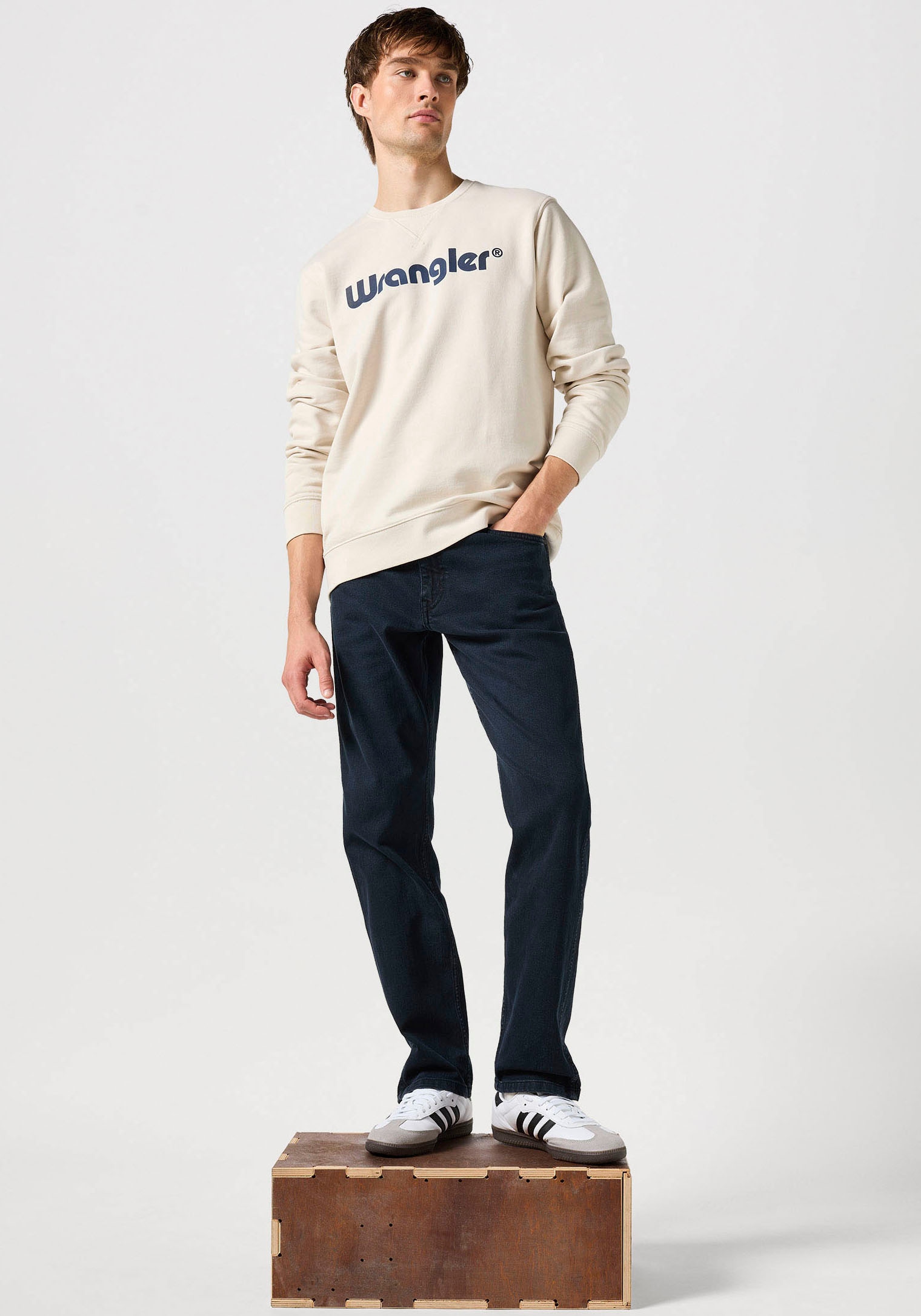 Wrangler Sweatshirt »LOGO CREW«