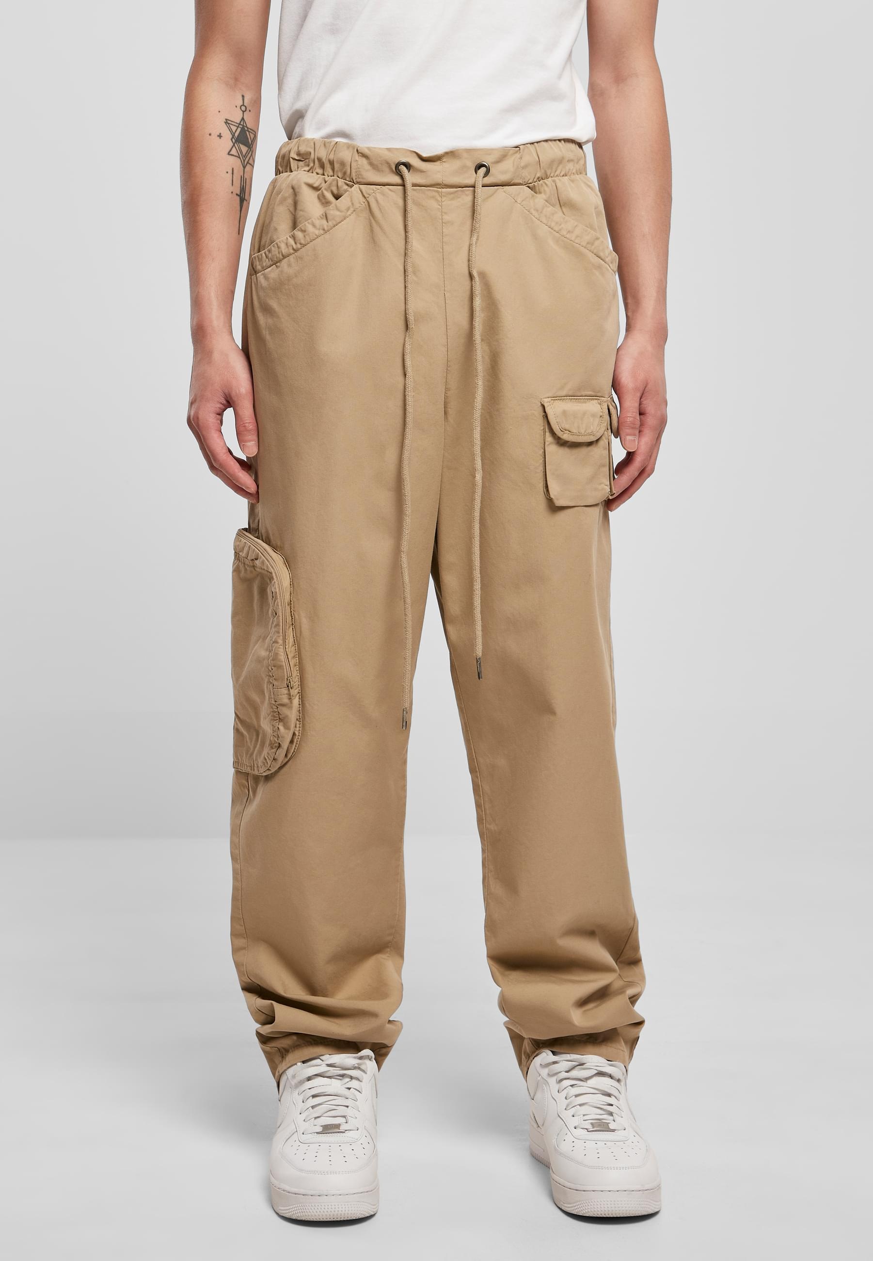 URBAN CLASSICS Cargohose »Urban Classics Herren Asymetric Pants«, (1 tlg.)