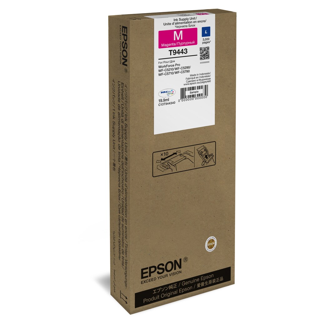 Epson Tintenpatrone »Epson WF-C5xxx Series Ink Cartridge L Magenta«
