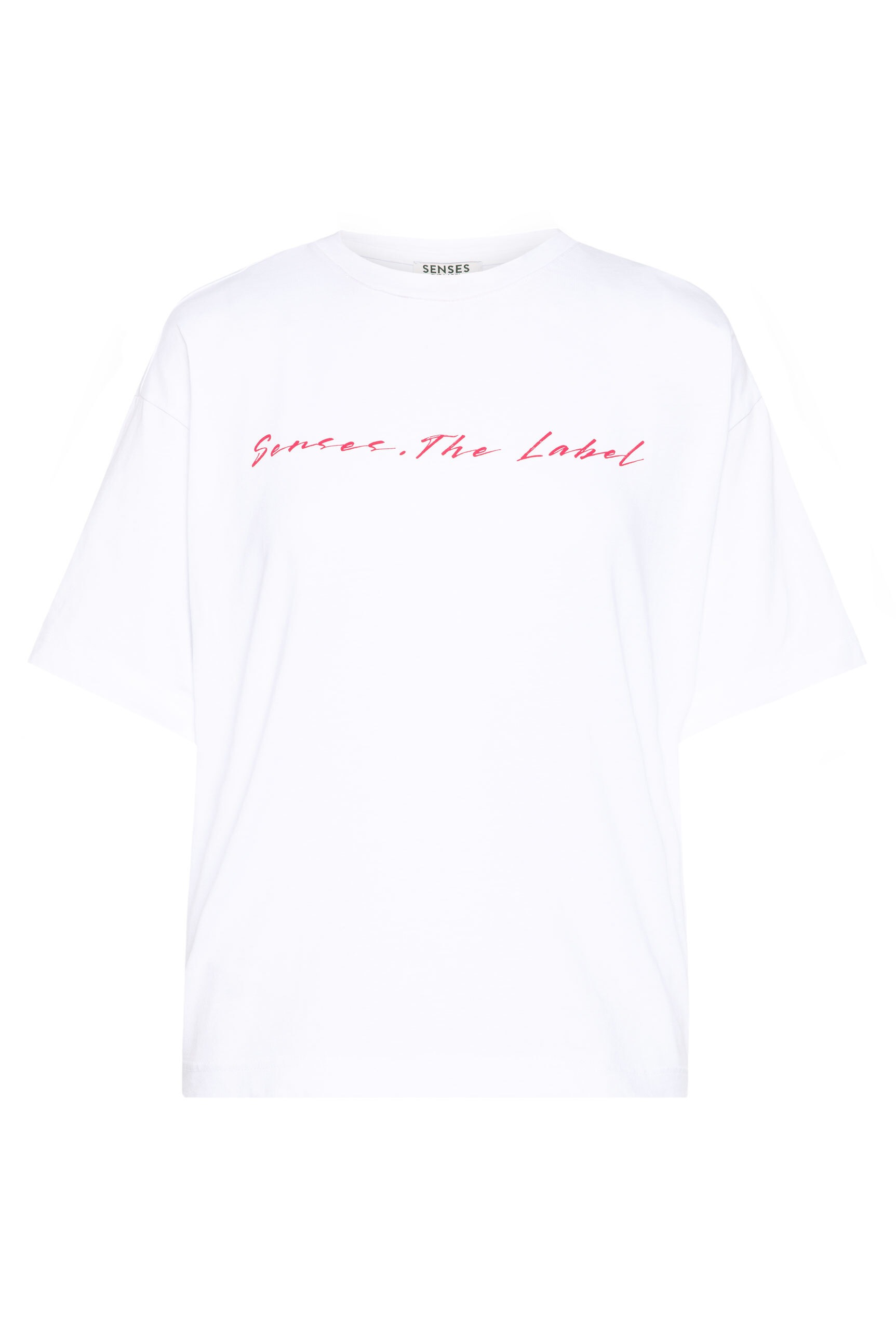 SENSES.THE LABEL Rundhalsshirt aus Baumwolle günstig online kaufen