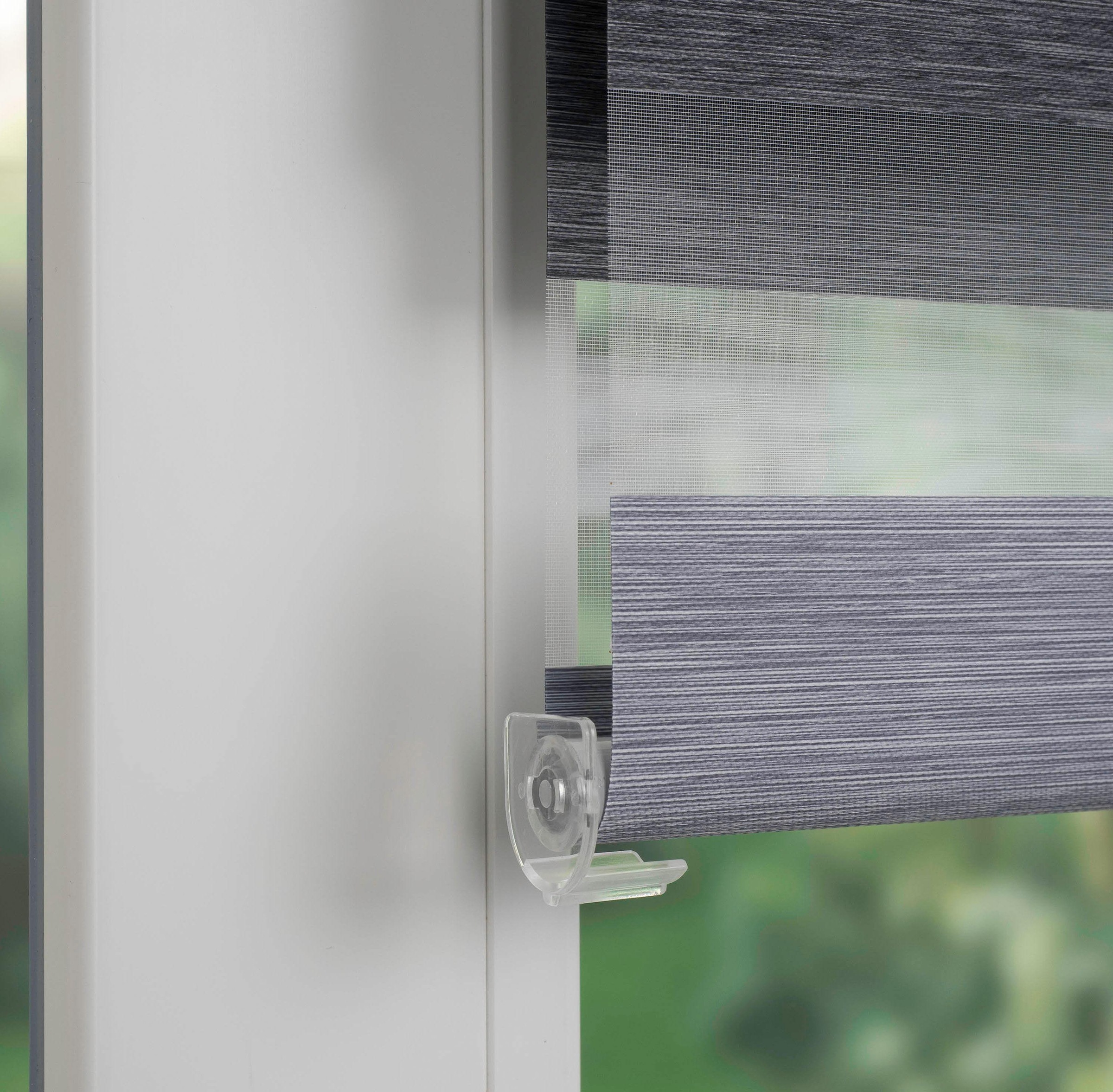 SCHÖNER WOHNEN-Kollektion Doppelrollo »Klemmfix-Doppelrollo« Lichtschutz ohne Bohren freihängend