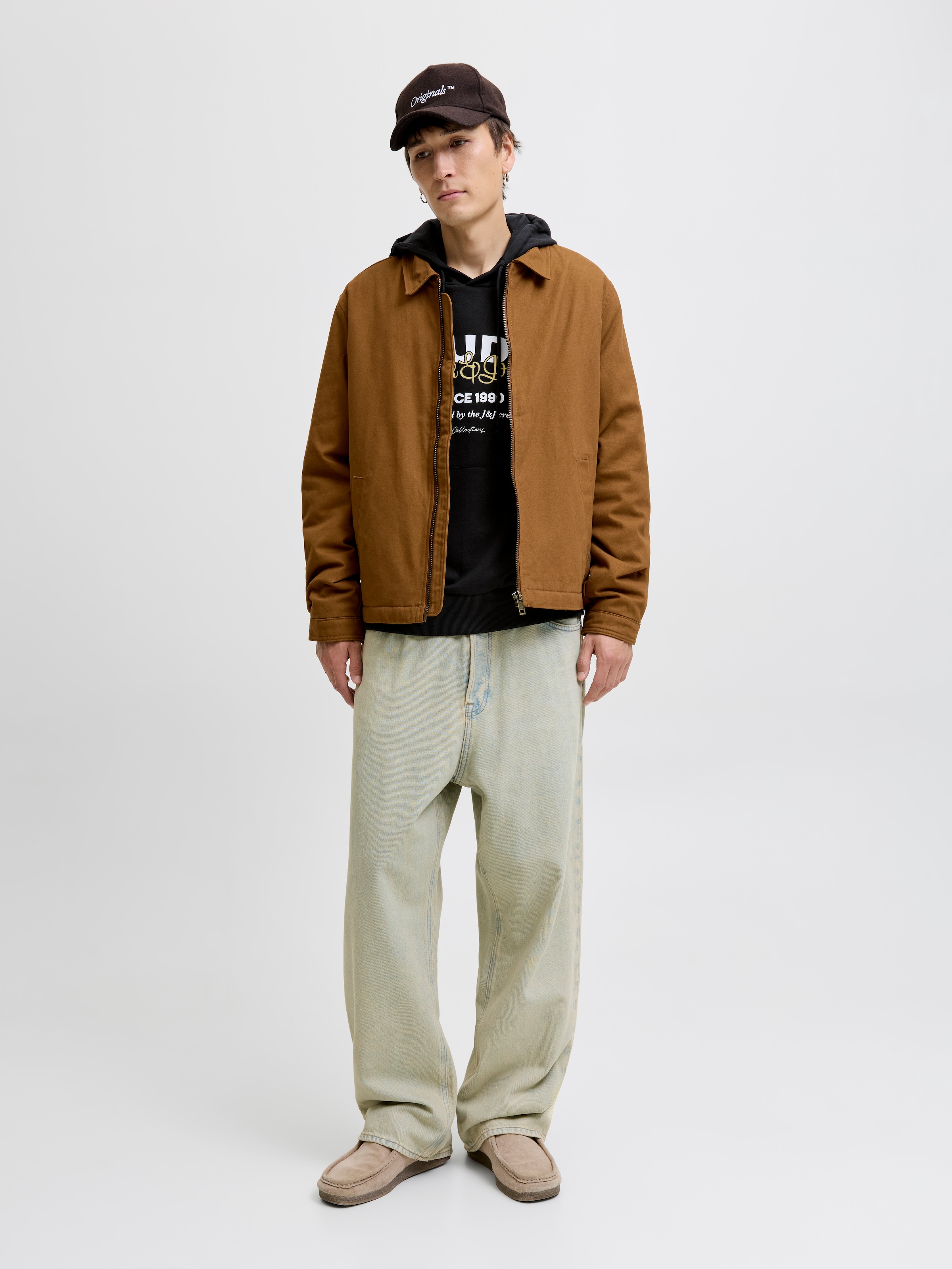 Jack & Jones Kapuzensweatshirt »JJYUKI SWEAT HOOD BF«
