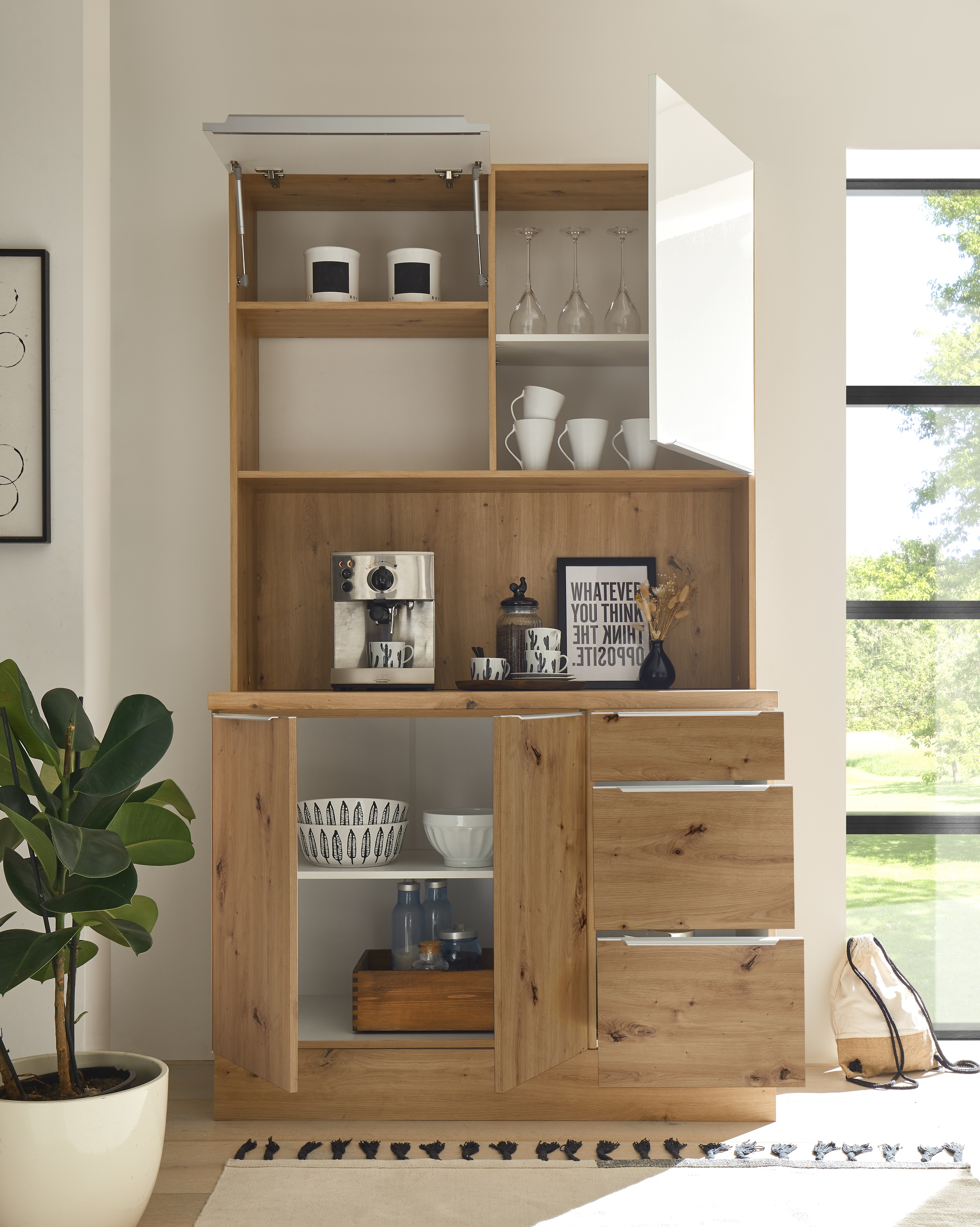 RESPEKTA Buffet »Safado aus der Serie Marleen«, Breite 120 cm, mit Soft-Close