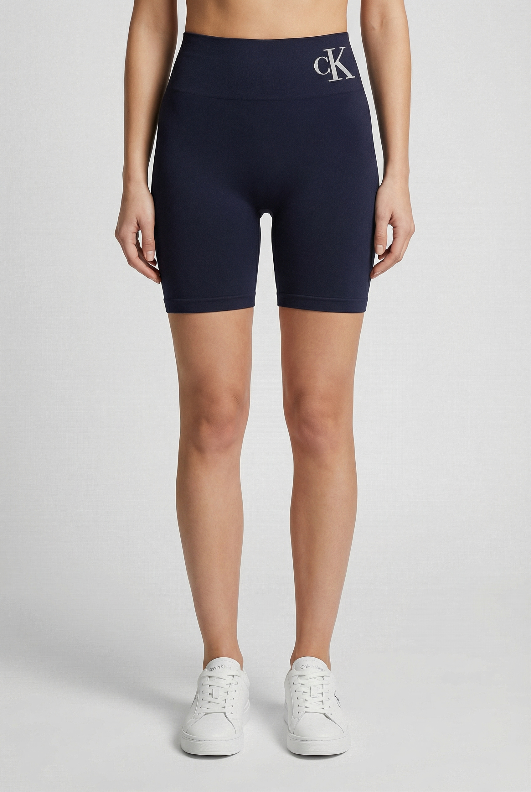 Calvin Klein Leggings "CK WOMEN BIKER SHORT" mit breitem Bund, elastisch, L günstig online kaufen