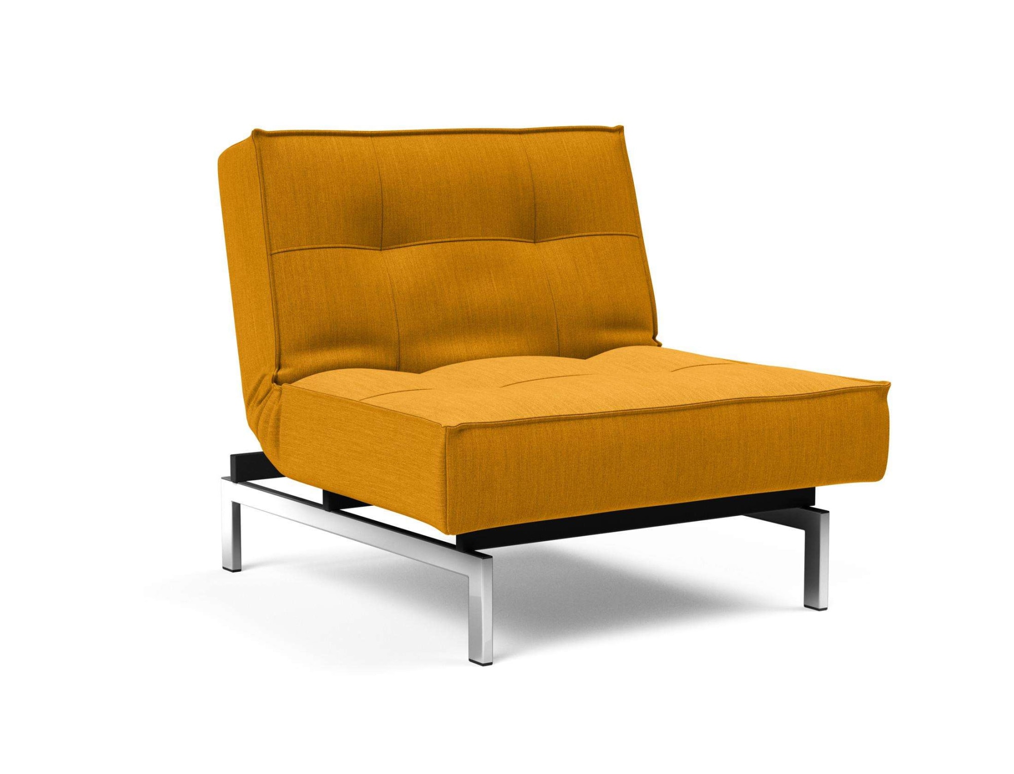 INNOVATION LIVING ™ Sessel »Splitback«, mit chromglänzenden Beinen, in skandinavischen Design