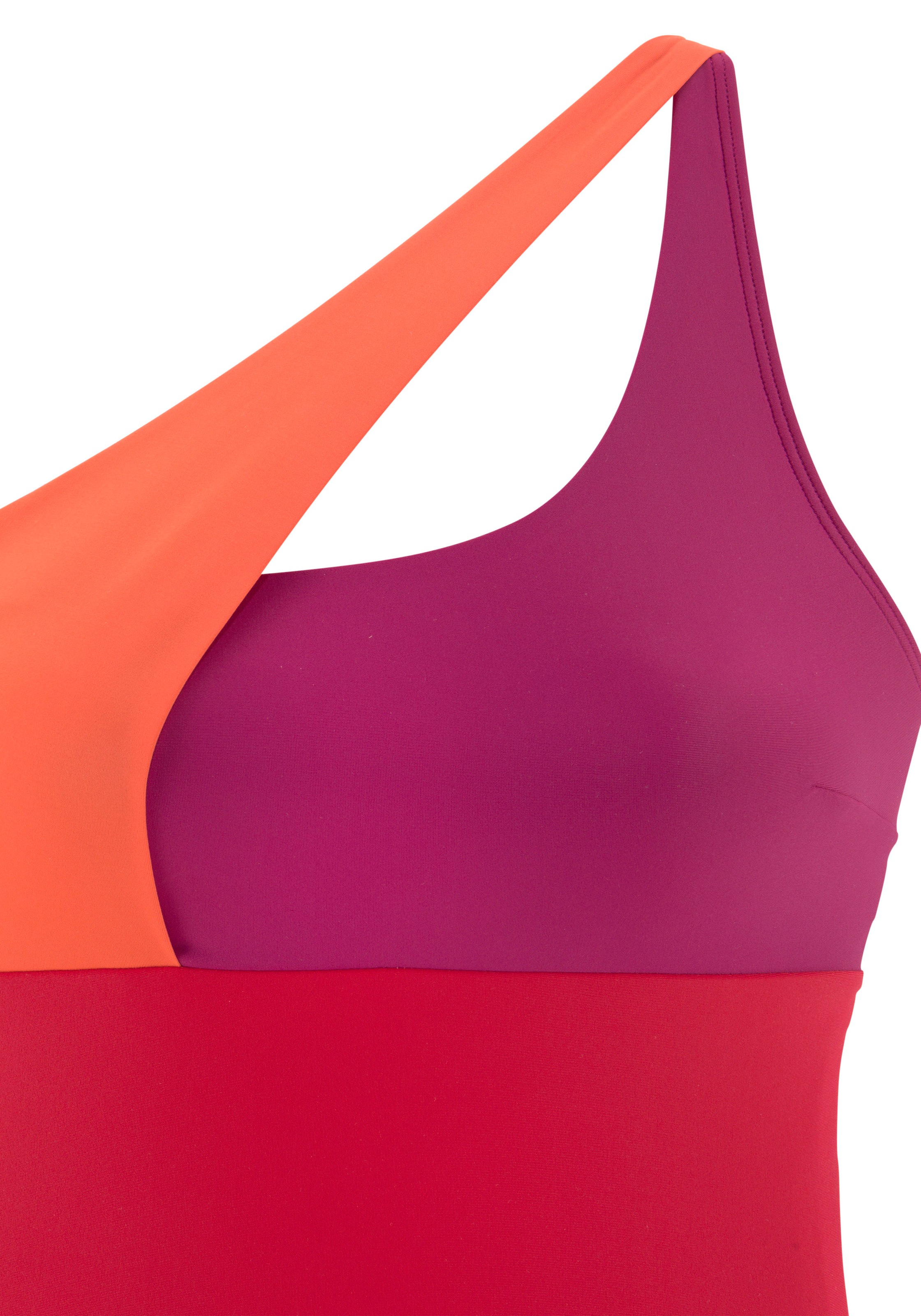 s.Oliver Badeanzug "Yella" in modischer One-Shoulder Form günstig online kaufen
