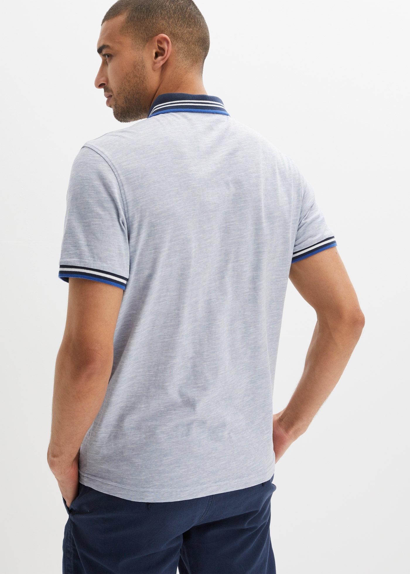 bonprix Poloshirt Regular fit, Kurzarm-Design, aus Baumwolle, mit Polokrage günstig online kaufen