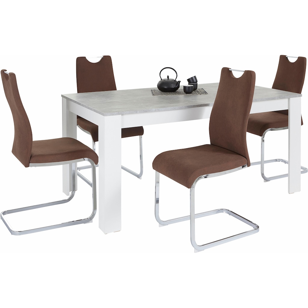 Homexperts Essgruppe »Zabona«, (Set, 5 tlg.)