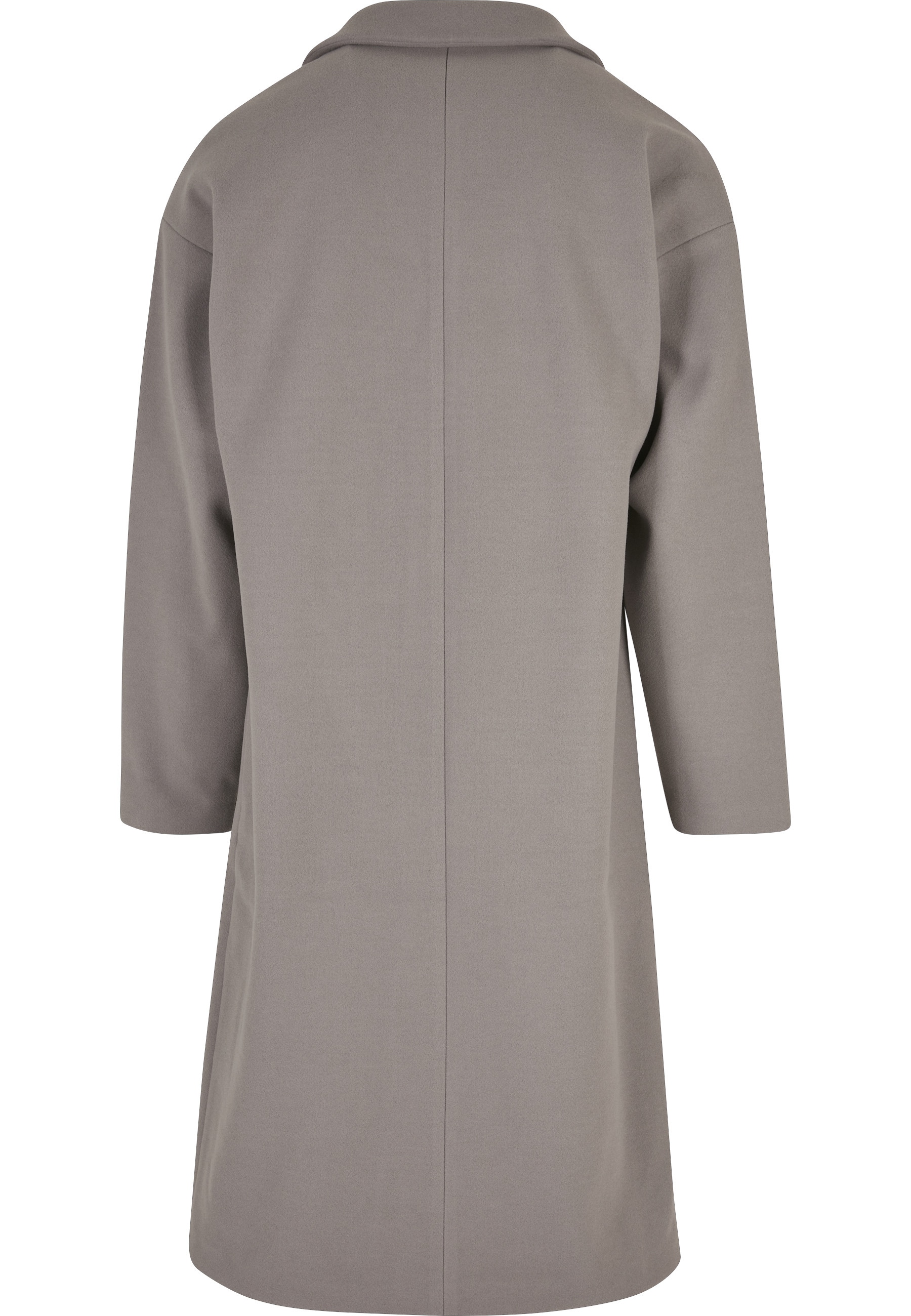 URBAN CLASSICS Winterjacke »Urban Classics Herren Long Coat« 1 Stk. tlg. ohne Kapuze