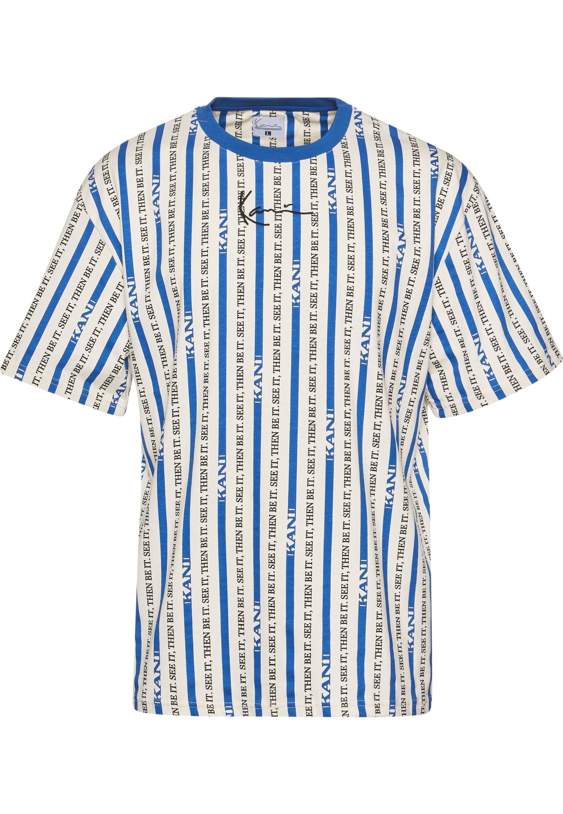 Karl Kani T-Shirt "Karl Kani Herren KM232-034-1 KK Small Signature Logo Str günstig online kaufen